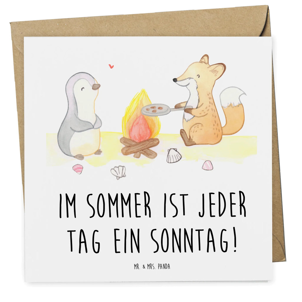 Deluxe Card Im Sommer ist jeder Tag ein Sonntag! Einladungskarte, Karte, Klappkarte, Geburtstagskarte, Hochzeitskarte, Glückwunschkarte, Hochwertige Grußkarte, Hochwertige Klappkarte, Grußkarte, Sommer, Sommermotive, Urlaubsmotive, Produkte für Urlauber, Sommer Produkte