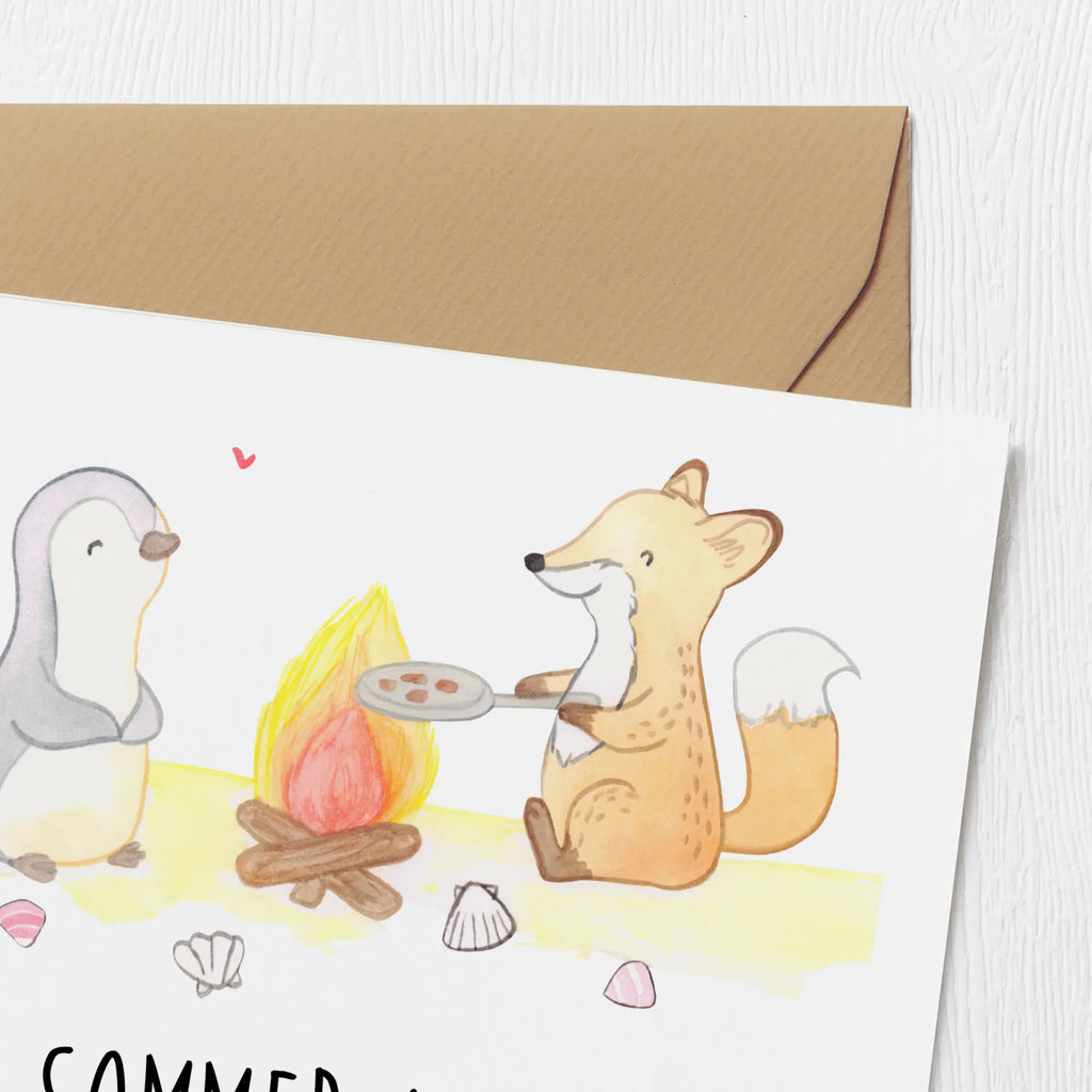 Deluxe Card Im Sommer ist jeder Tag ein Sonntag! Einladungskarte, Karte, Klappkarte, Geburtstagskarte, Hochzeitskarte, Glückwunschkarte, Hochwertige Grußkarte, Hochwertige Klappkarte, Grußkarte, Sommer, Sommermotive, Urlaubsmotive, Produkte für Urlauber, Sommer Produkte