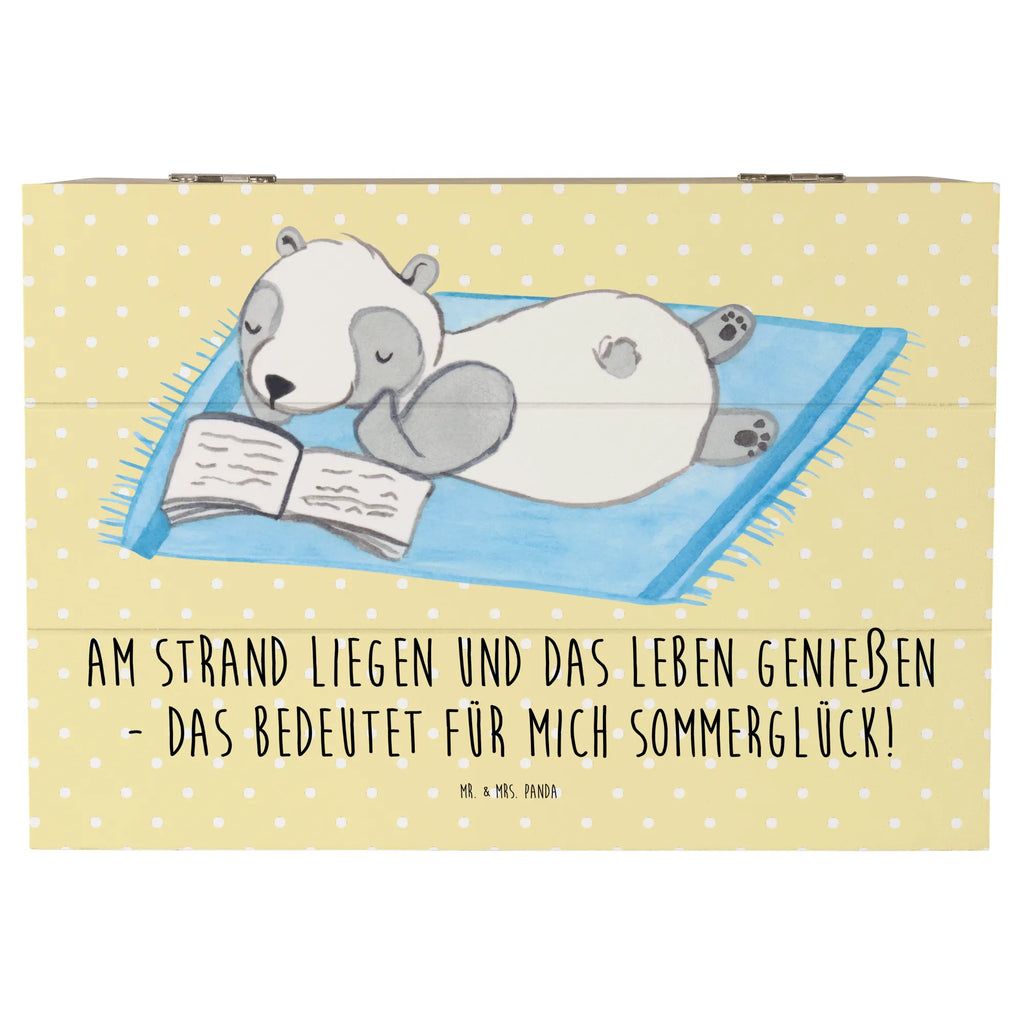 Holzkiste Sommerglück Geschenkbox, Geschenkdose, Holzkiste, Kiste, Aufbewahrungsbox, XXL, Dekokiste, Schatulle, Schatzkiste, Erinnerungskiste, Erinnerungsbox, Truhe, Sommer, Sommermotive, Urlaubsmotive, Produkte für Urlauber, Sommer Produkte