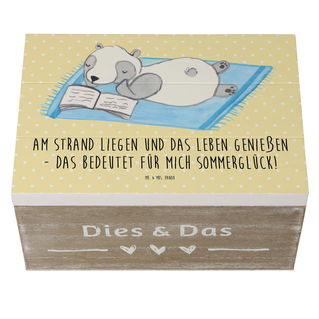 Holzkiste Sommerglück Geschenkbox, Geschenkdose, Holzkiste, Kiste, Aufbewahrungsbox, XXL, Dekokiste, Schatulle, Schatzkiste, Erinnerungskiste, Erinnerungsbox, Truhe, Sommer, Sommermotive, Urlaubsmotive, Produkte für Urlauber, Sommer Produkte