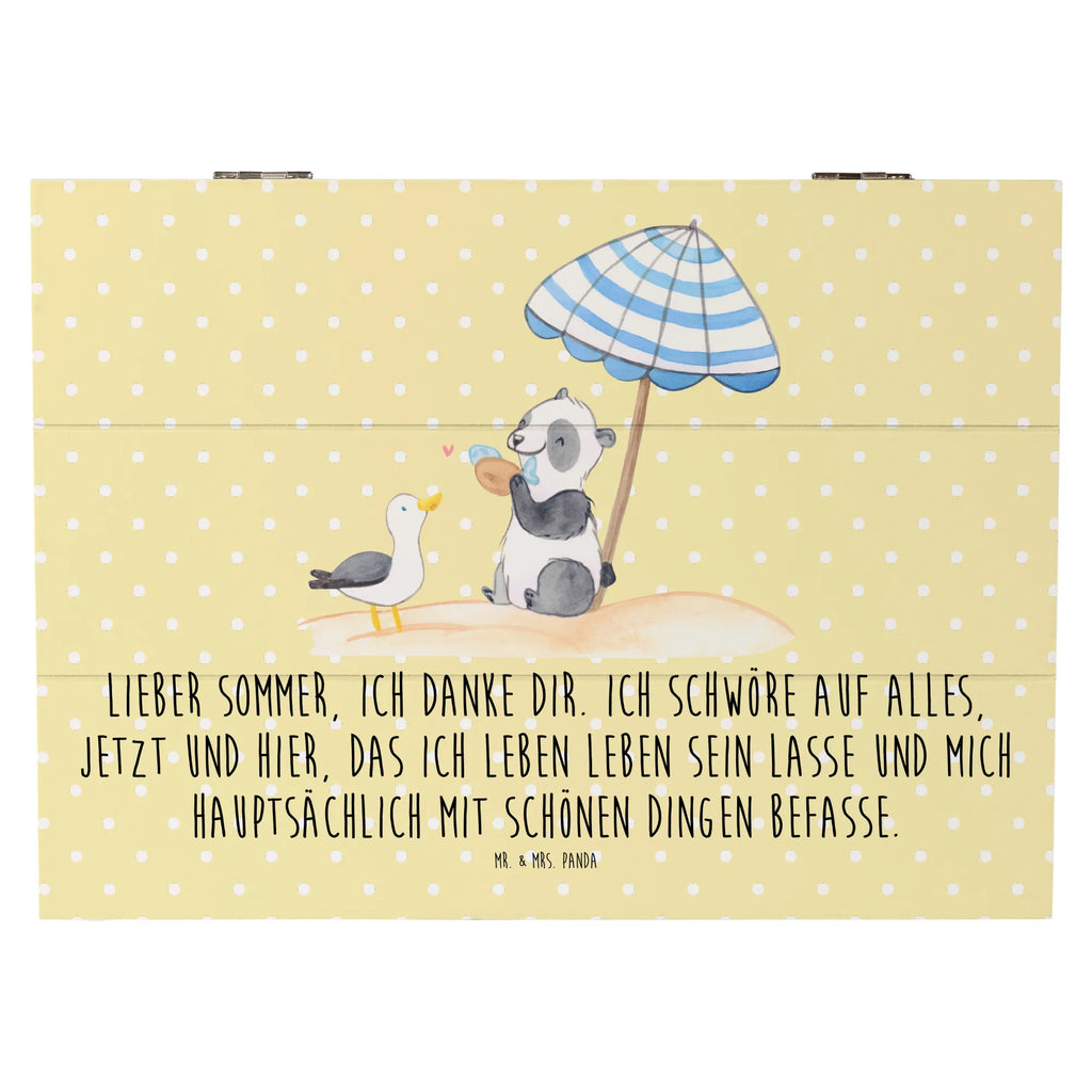 Holzkiste Lieber Sommer Aufbewahrungsbox, Dekokiste, Geschenkbox, Truhe, Holzkiste, Geschenkdose, Erinnerungsbox, Schatzkiste, Kiste, XXL, Erinnerungskiste, Schatulle, Sommer, Sommermotive, Urlaubsmotive, Produkte für Urlauber, Sommer Produkte