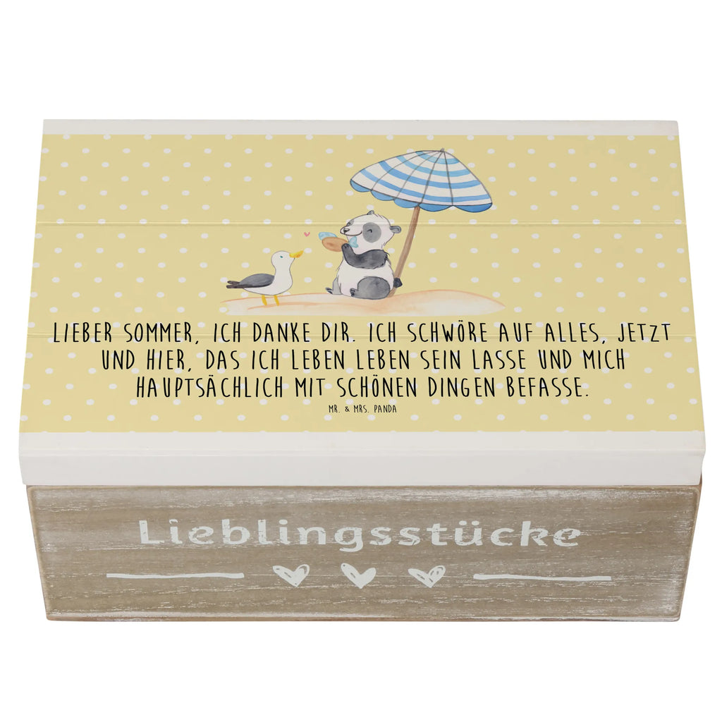 Holzkiste Lieber Sommer Aufbewahrungsbox, Dekokiste, Geschenkbox, Truhe, Holzkiste, Geschenkdose, Erinnerungsbox, Schatzkiste, Kiste, XXL, Erinnerungskiste, Schatulle, Sommer, Sommermotive, Urlaubsmotive, Produkte für Urlauber, Sommer Produkte