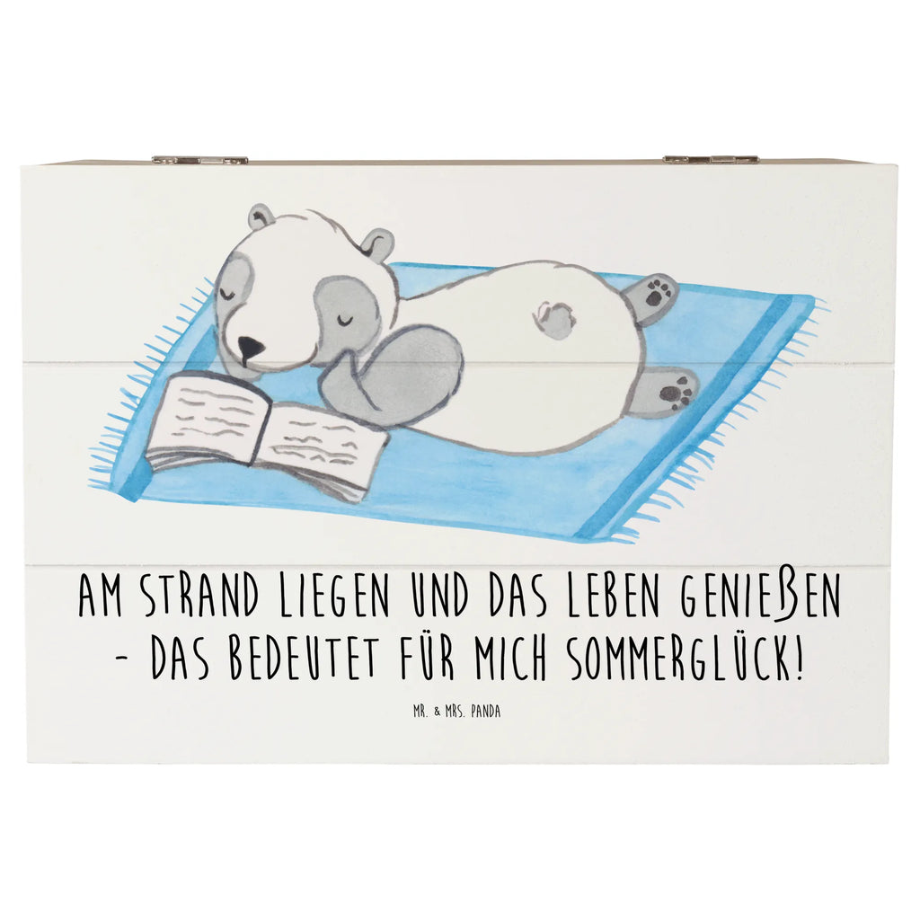 Holzkiste Sommerglück Geschenkbox, Geschenkdose, Holzkiste, Kiste, Aufbewahrungsbox, XXL, Dekokiste, Schatulle, Schatzkiste, Erinnerungskiste, Erinnerungsbox, Truhe, Sommer, Sommermotive, Urlaubsmotive, Produkte für Urlauber, Sommer Produkte