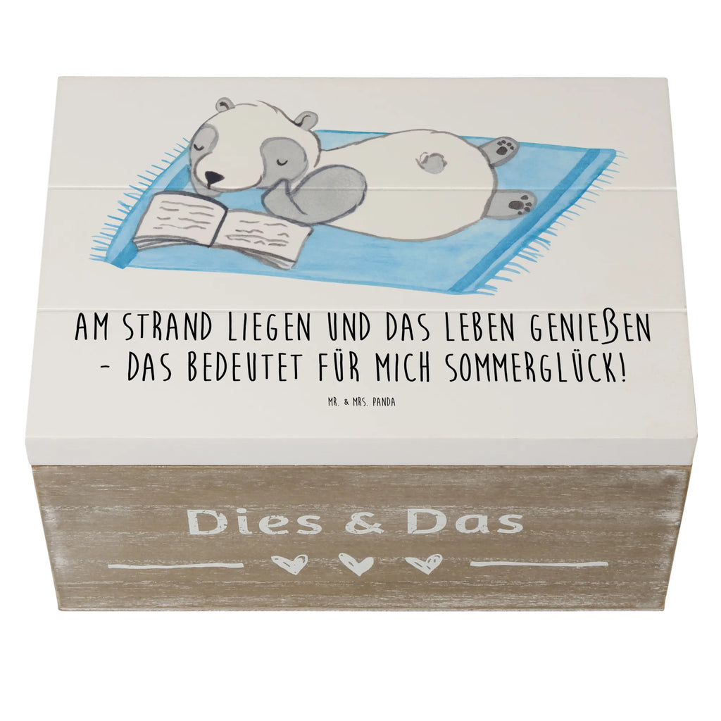 Holzkiste Sommerglück Geschenkbox, Geschenkdose, Holzkiste, Kiste, Aufbewahrungsbox, XXL, Dekokiste, Schatulle, Schatzkiste, Erinnerungskiste, Erinnerungsbox, Truhe, Sommer, Sommermotive, Urlaubsmotive, Produkte für Urlauber, Sommer Produkte