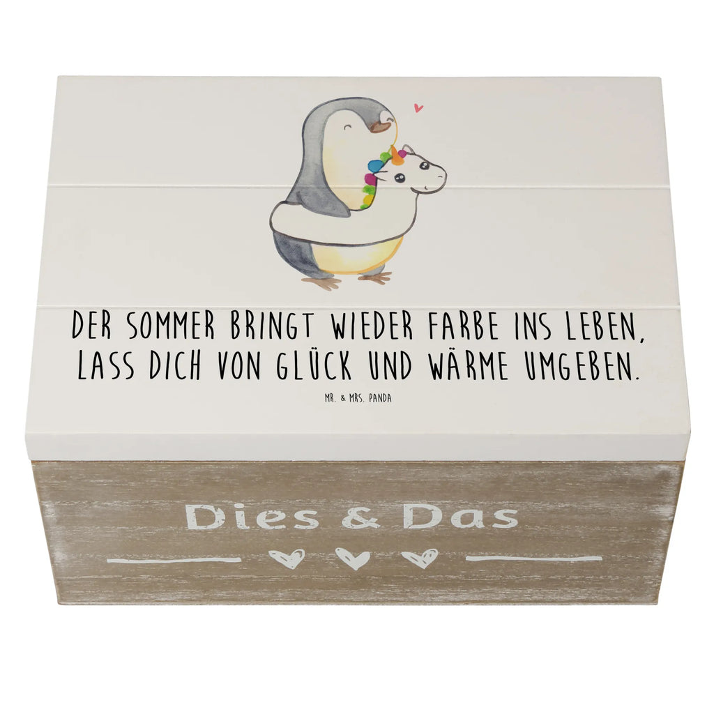 Holzkiste Sommerfarben Aufbewahrungsbox, Erinnerungskiste, Dekokiste, Schatzkiste, XXL, Geschenkdose, Holzkiste, Truhe, Erinnerungsbox, Geschenkbox, Kiste, Schatulle, Sommer, Sommermotive, Urlaubsmotive, Produkte für Urlauber, Sommer Produkte