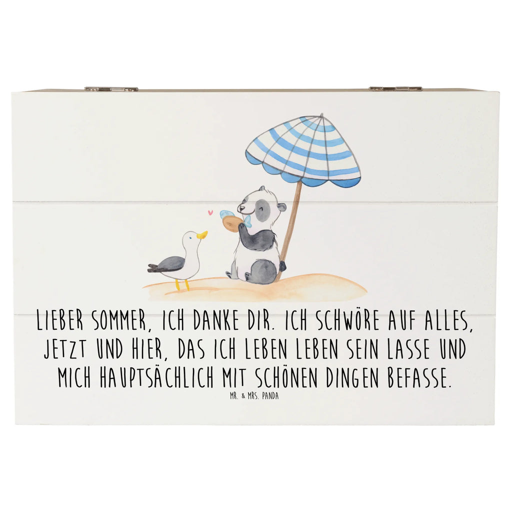 Holzkiste Lieber Sommer Aufbewahrungsbox, Dekokiste, Geschenkbox, Truhe, Holzkiste, Geschenkdose, Erinnerungsbox, Schatzkiste, Kiste, XXL, Erinnerungskiste, Schatulle, Sommer, Sommermotive, Urlaubsmotive, Produkte für Urlauber, Sommer Produkte