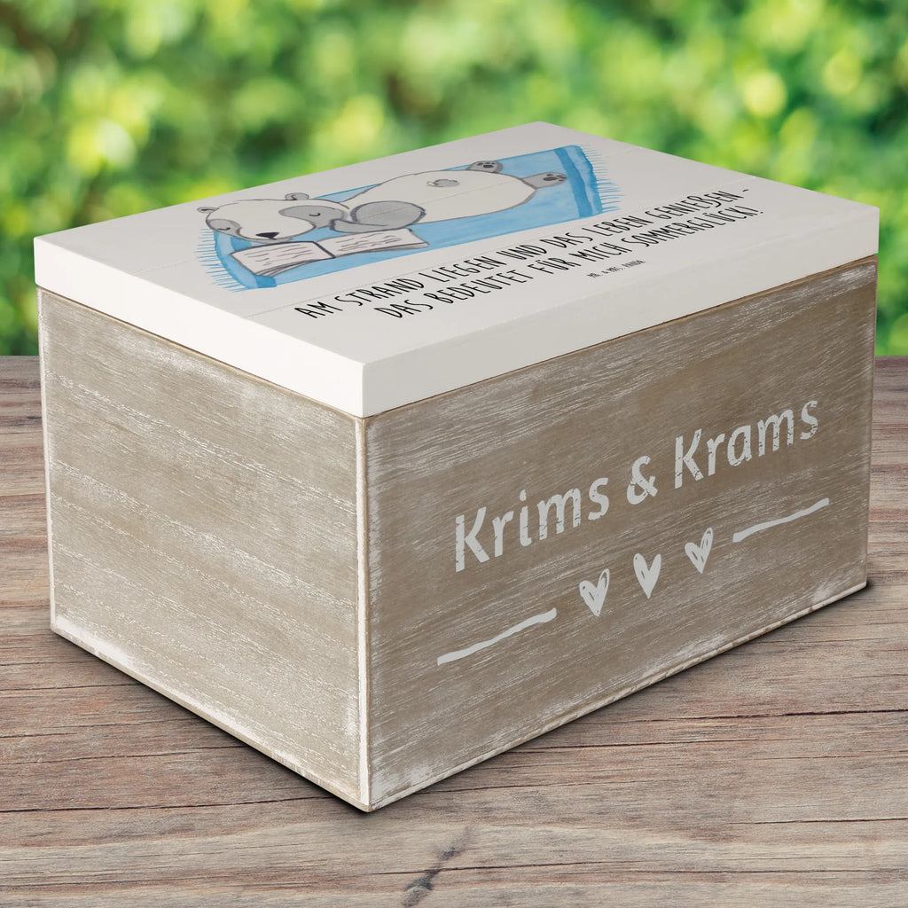 Holzkiste Sommerglück Geschenkbox, Geschenkdose, Holzkiste, Kiste, Aufbewahrungsbox, XXL, Dekokiste, Schatulle, Schatzkiste, Erinnerungskiste, Erinnerungsbox, Truhe, Sommer, Sommermotive, Urlaubsmotive, Produkte für Urlauber, Sommer Produkte