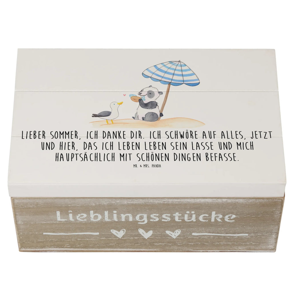 Holzkiste Lieber Sommer Aufbewahrungsbox, Dekokiste, Geschenkbox, Truhe, Holzkiste, Geschenkdose, Erinnerungsbox, Schatzkiste, Kiste, XXL, Erinnerungskiste, Schatulle, Sommer, Sommermotive, Urlaubsmotive, Produkte für Urlauber, Sommer Produkte