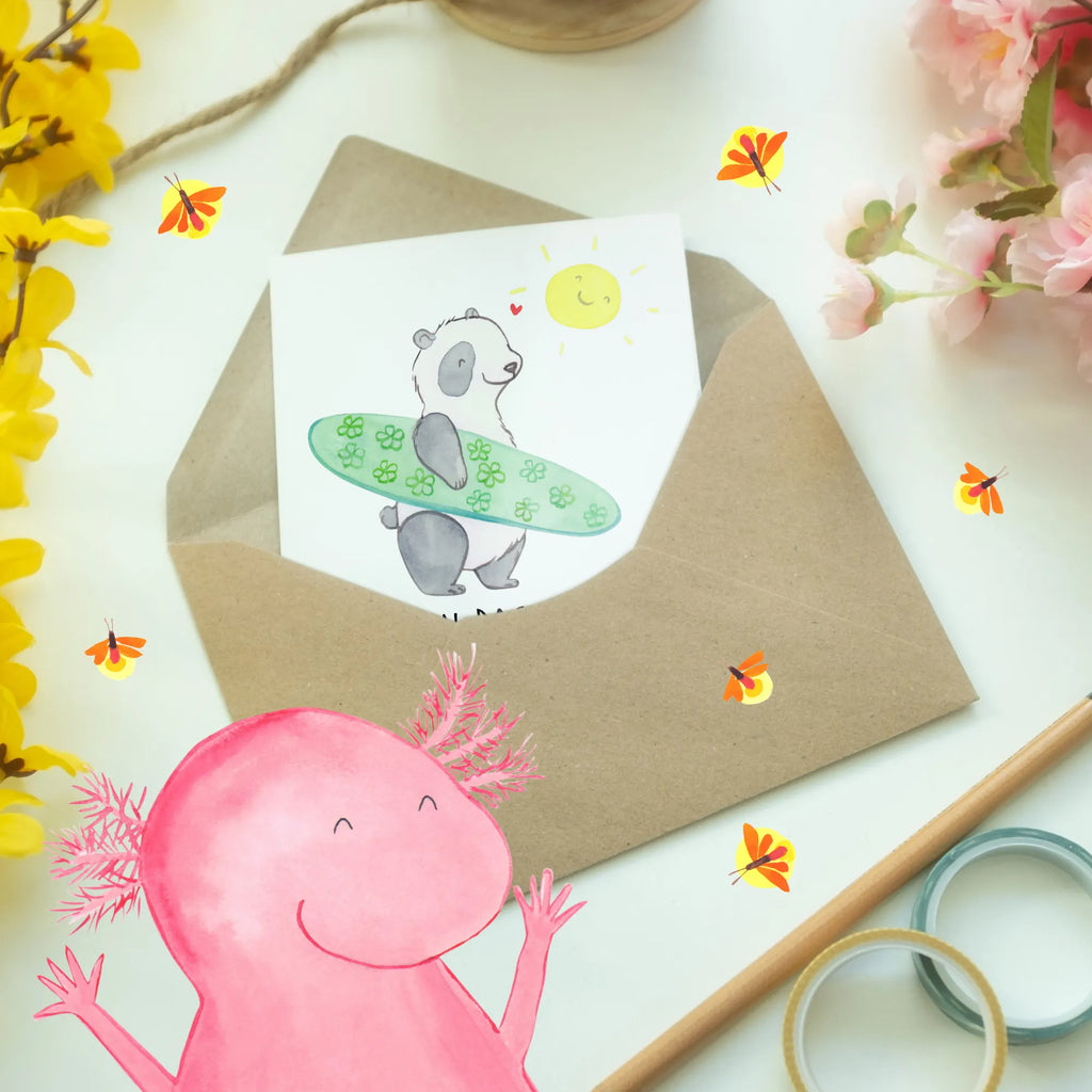 Grußkarte Sommer Wellen Surf Klappkarte, Grußkarte, Ansichtskarten, Glückwunschkarte, Karte, Geburtstagskarte, Einladungskarte, Hochzeitskarte, Sommer, Sommermotive, Urlaubsmotive, Produkte für Urlauber, Sommer Produkte