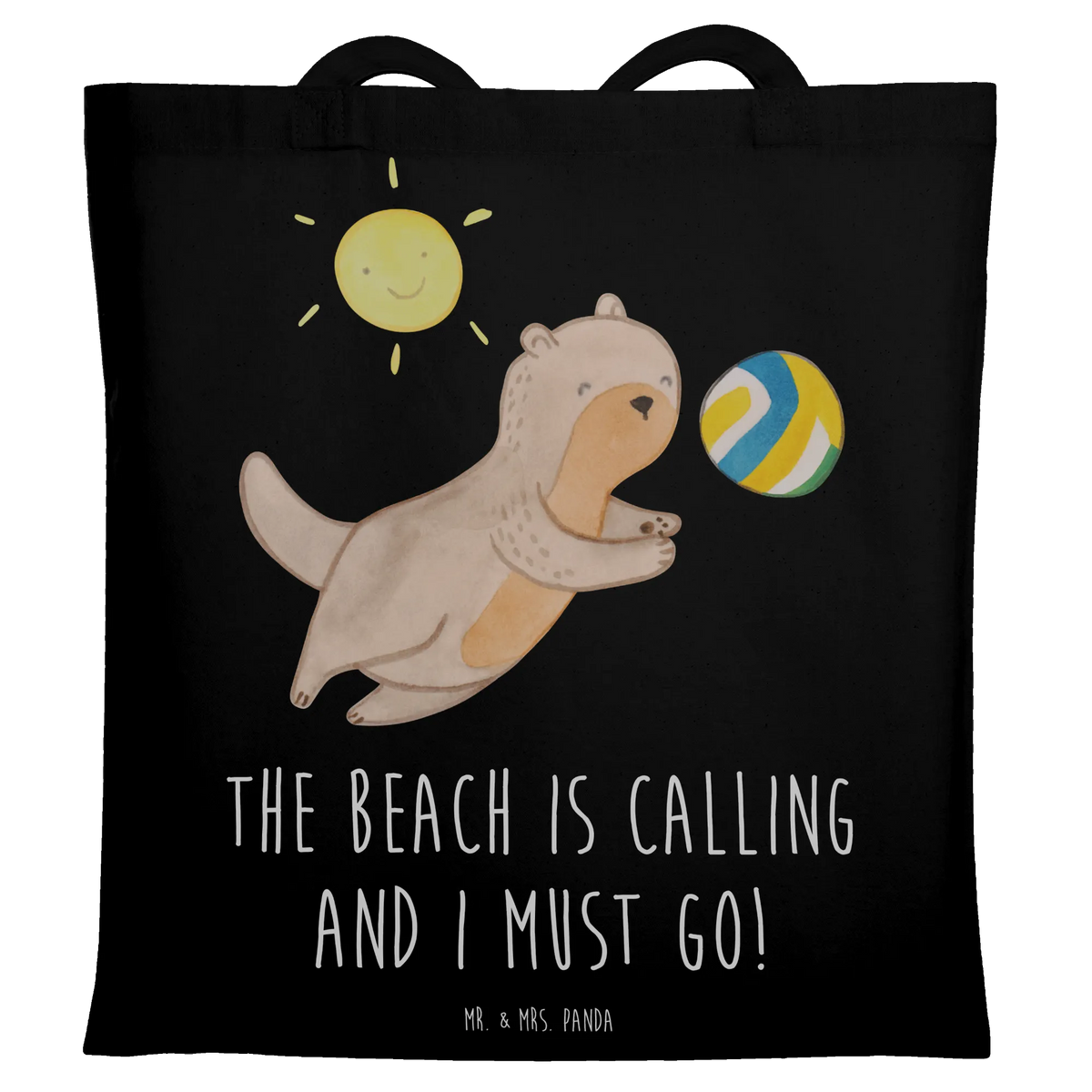 Torba The beach is calling and I must go! Lato, motywy letnie, motywy wakacyjne, produkty dla urlopowiczów, produkty letnie