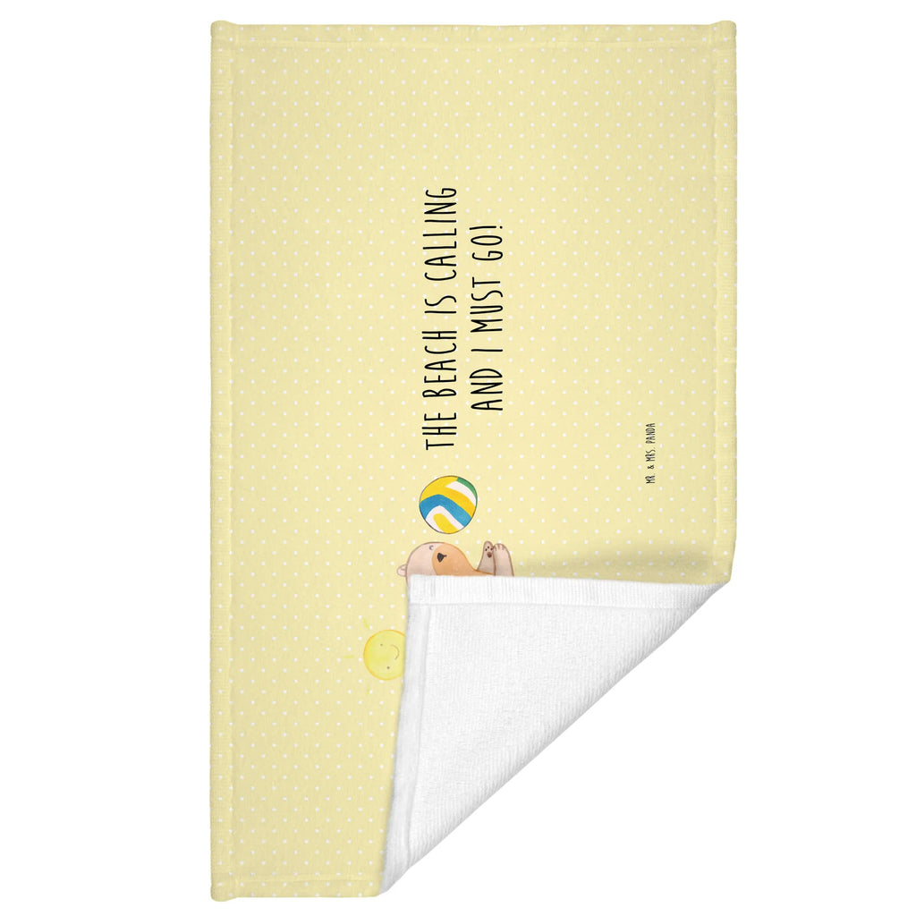 Guest towel The beach is calling and I must go! Duschtuch, Badetuch, Strandtuch, Saunatuch, Kinder Handtuch, Sommer, Sommermotive, Urlaubsmotive, Produkte für Urlauber, Sommer Produkte