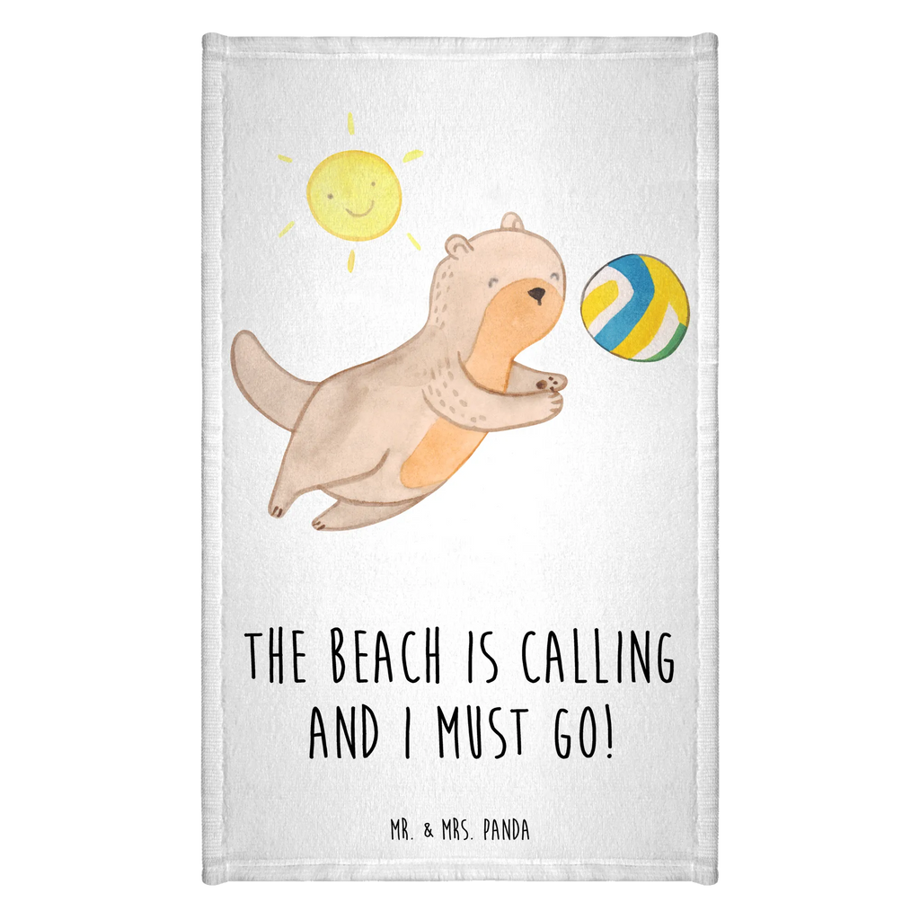 Guest towel The beach is calling and I must go! Duschtuch, Badetuch, Strandtuch, Saunatuch, Kinder Handtuch, Sommer, Sommermotive, Urlaubsmotive, Produkte für Urlauber, Sommer Produkte
