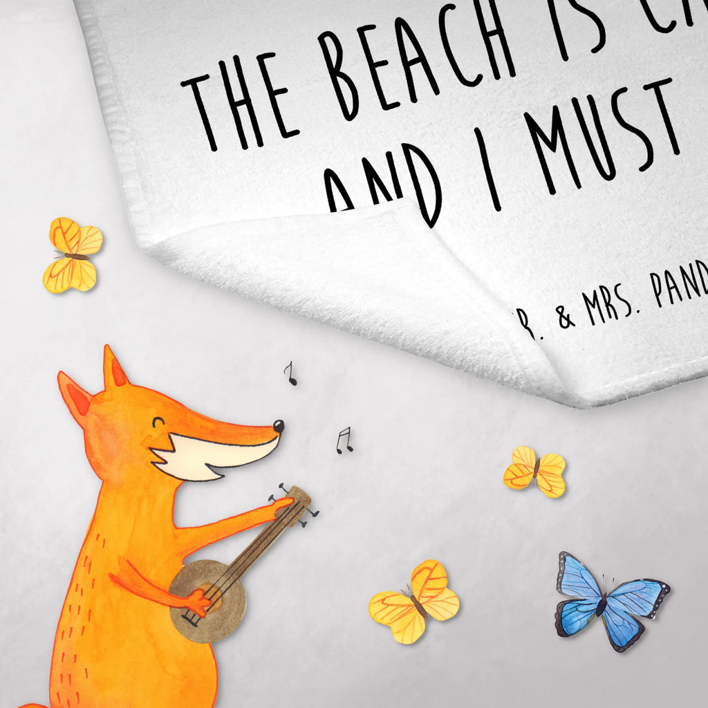 Guest towel The beach is calling and I must go! Duschtuch, Badetuch, Strandtuch, Saunatuch, Kinder Handtuch, Sommer, Sommermotive, Urlaubsmotive, Produkte für Urlauber, Sommer Produkte