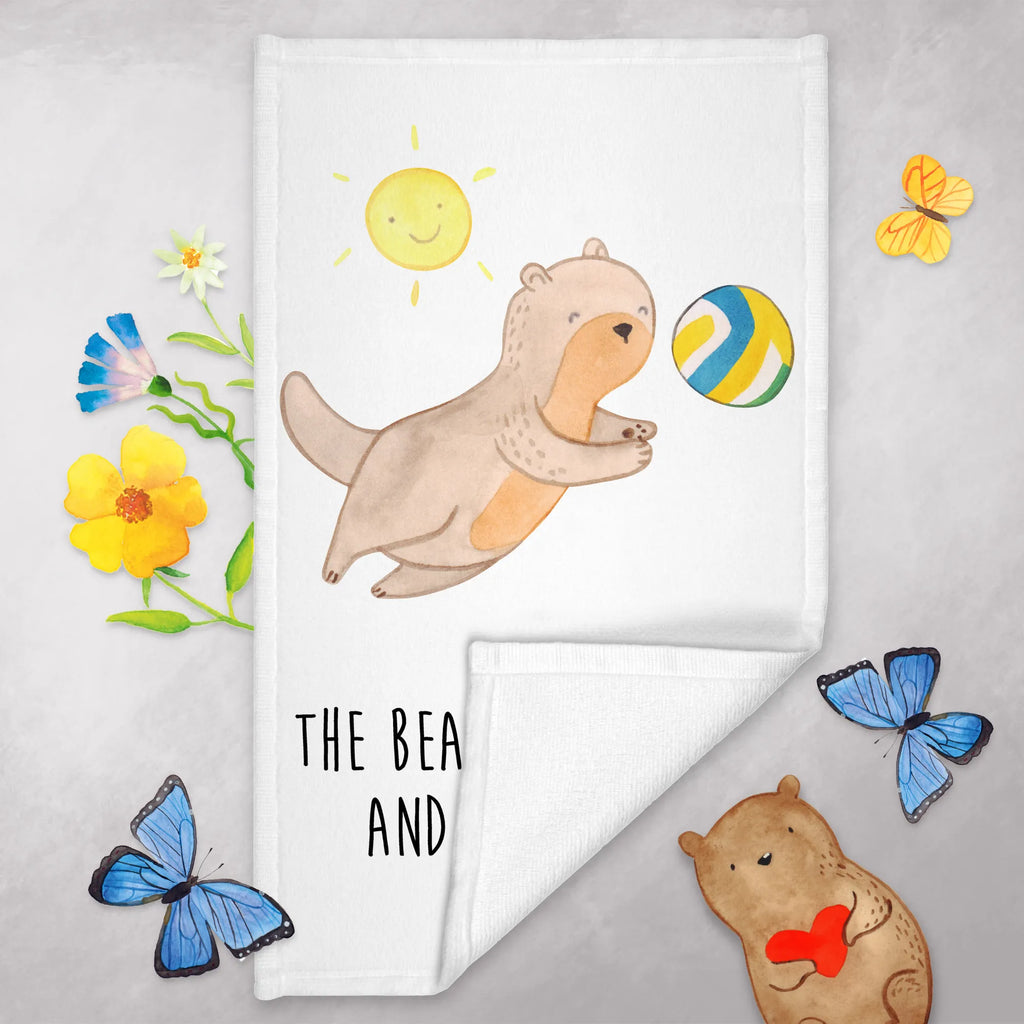 Guest towel The beach is calling and I must go! Duschtuch, Badetuch, Strandtuch, Saunatuch, Kinder Handtuch, Sommer, Sommermotive, Urlaubsmotive, Produkte für Urlauber, Sommer Produkte