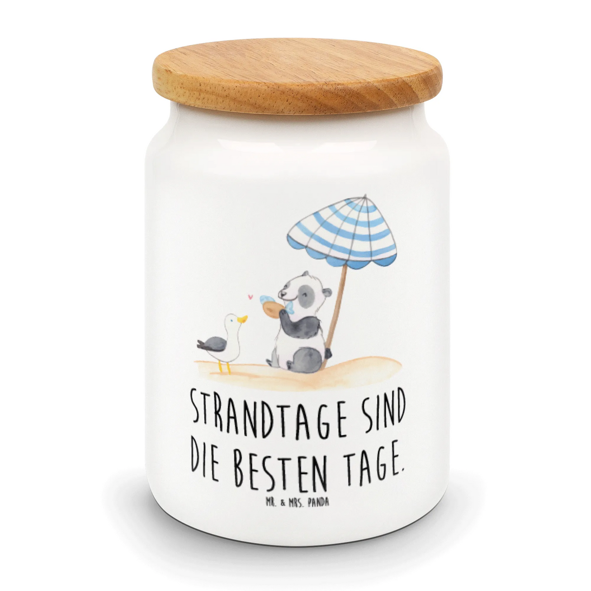 Vorratsdose Sommer Strandtage Salzdose, Keksdose, Vorratsgefäß, Behälter, Aufbewahrungsdose, Keramikdose, Vorratsdose, Gebäckdose, Teedose, Biskuitdose, Aromadose, Zuckerdose, Müslidose, Aufbewahrungsbehälter, Kaffeedose, Vorratsbehälter, Tee-Behälter, Snackdose, Dose, Vorratsbox, Lebensmittelbehälter, Leckerlidose, Frischhaltedose, Bonbondose, Sommer, Sommermotive, Urlaubsmotive, Produkte für Urlauber, Sommer Produkte