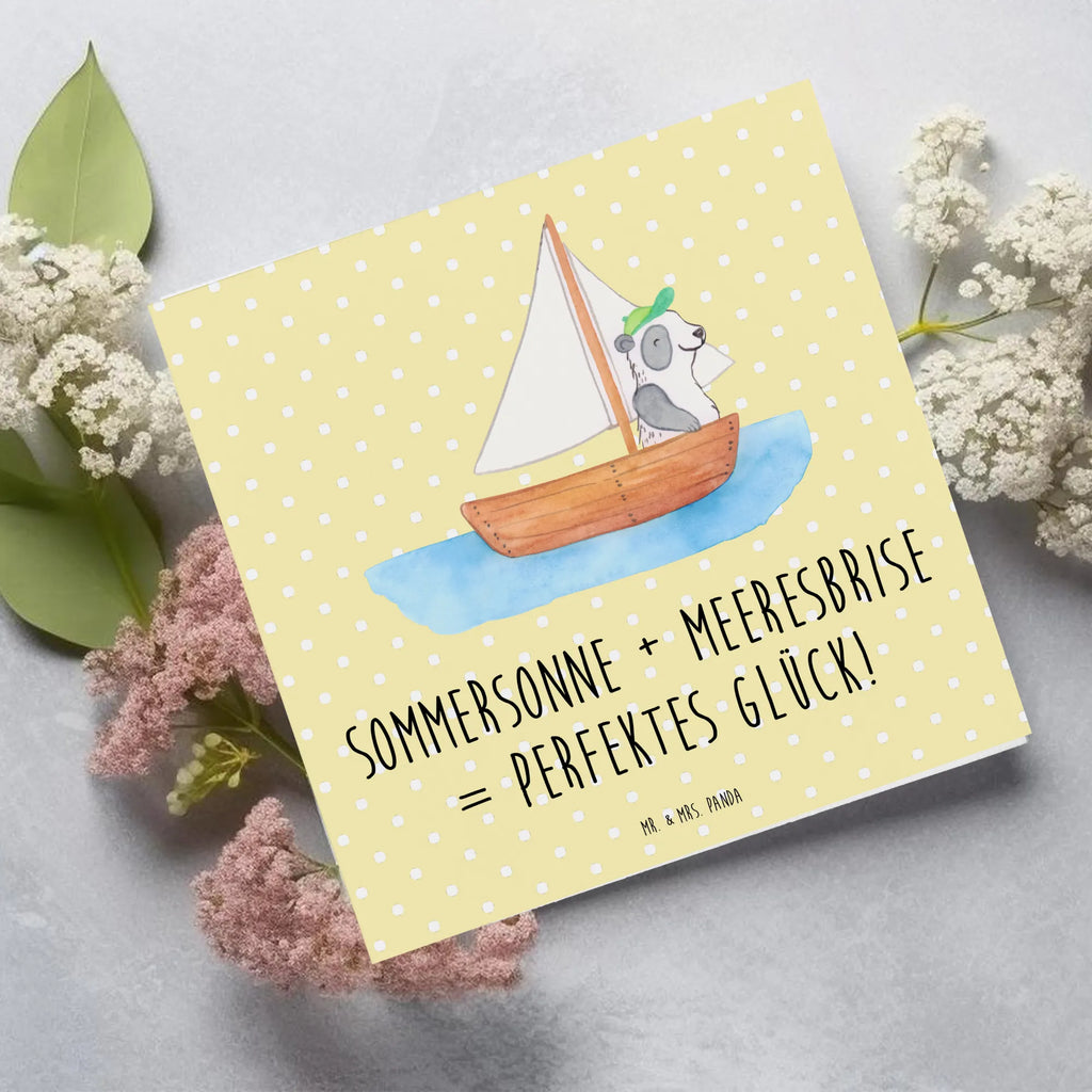 Deluxe Card Sommersonne + Meeresbrise = perfektes Glück! Karte, Einladungskarte, Grußkarte, Hochwertige Grußkarte, Glückwunschkarte, Hochwertige Klappkarte, Hochzeitskarte, Klappkarte, Geburtstagskarte, Sommer, Sommermotive, Urlaubsmotive, Produkte für Urlauber, Sommer Produkte