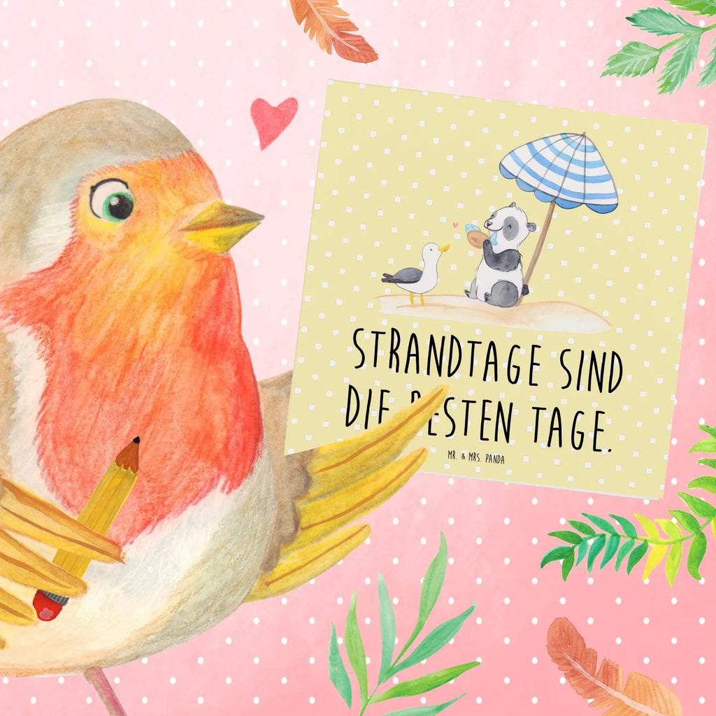 Deluxe Card Strandtage sind die besten Tage. Karte, Geburtstagskarte, Grußkarte, Hochwertige Klappkarte, Glückwunschkarte, Einladungskarte, Klappkarte, Hochwertige Grußkarte, Hochzeitskarte, Sommer, Sommermotive, Urlaubsmotive, Produkte für Urlauber, Sommer Produkte