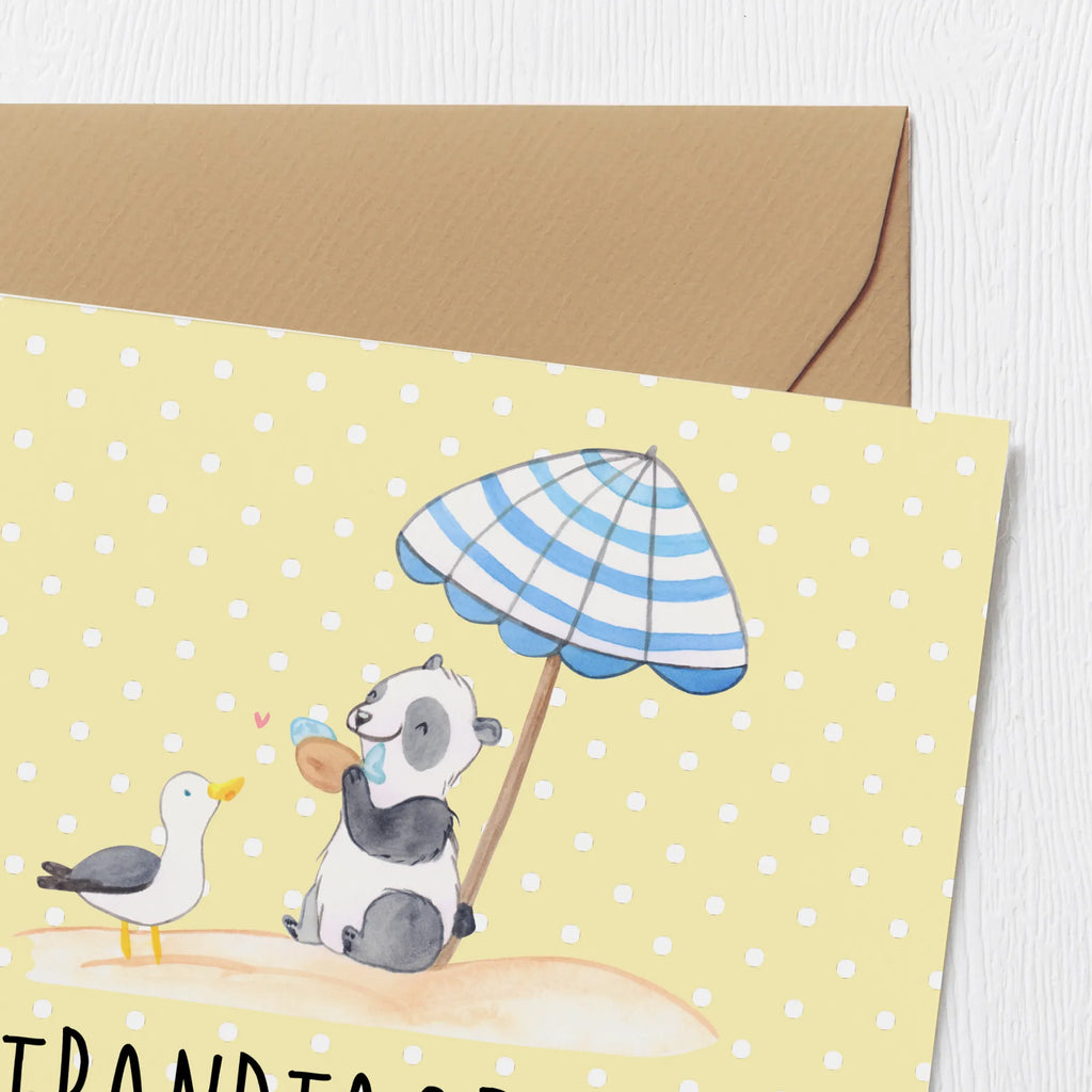 Deluxe Card Strandtage sind die besten Tage. Karte, Geburtstagskarte, Grußkarte, Hochwertige Klappkarte, Glückwunschkarte, Einladungskarte, Klappkarte, Hochwertige Grußkarte, Hochzeitskarte, Sommer, Sommermotive, Urlaubsmotive, Produkte für Urlauber, Sommer Produkte