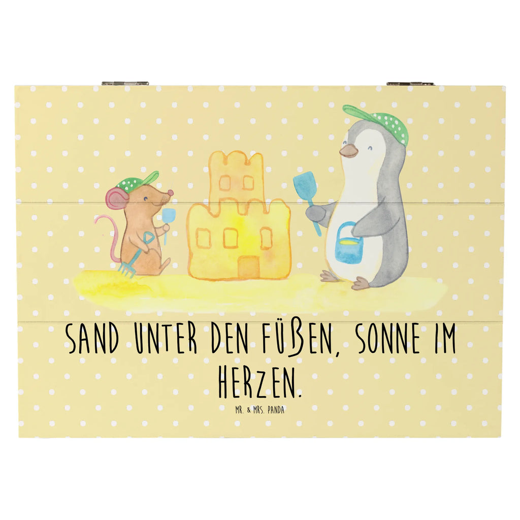 Wooden chest Sand unter den Füßen, Sonne im Herzen. Aufbewahrungsbox, Holzkiste, Erinnerungskiste, Kiste, Dekokiste, Geschenkbox, Erinnerungsbox, Schatzkiste, Geschenkdose, XXL, Truhe, Schatulle, Sommer, Sommermotive, Urlaubsmotive, Produkte für Urlauber, Sommer Produkte
