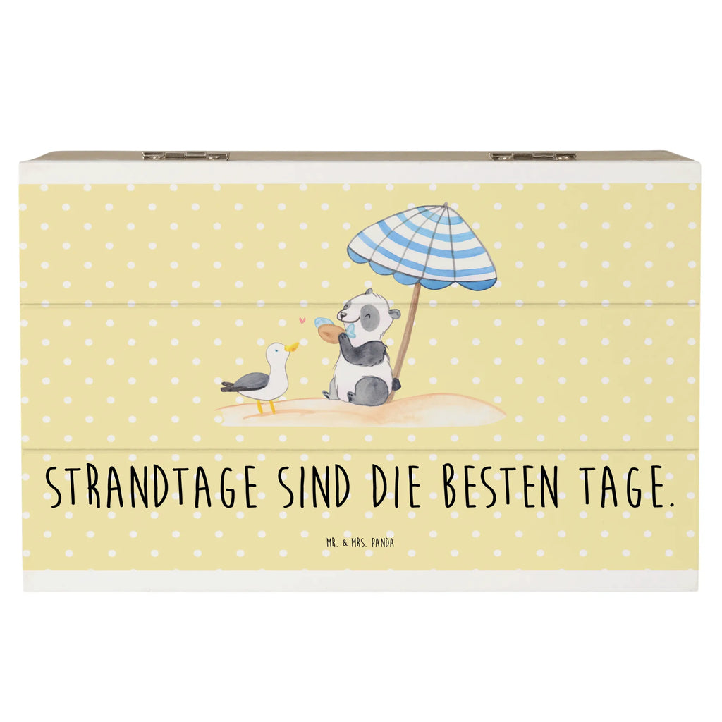 Holzkiste Sommer Strandtage Aufbewahrungsbox, Dekokiste, Erinnerungskiste, Truhe, Geschenkbox, Holzkiste, Schatulle, XXL, Kiste, Erinnerungsbox, Schatzkiste, Geschenkdose, Sommer, Sommermotive, Urlaubsmotive, Produkte für Urlauber, Sommer Produkte