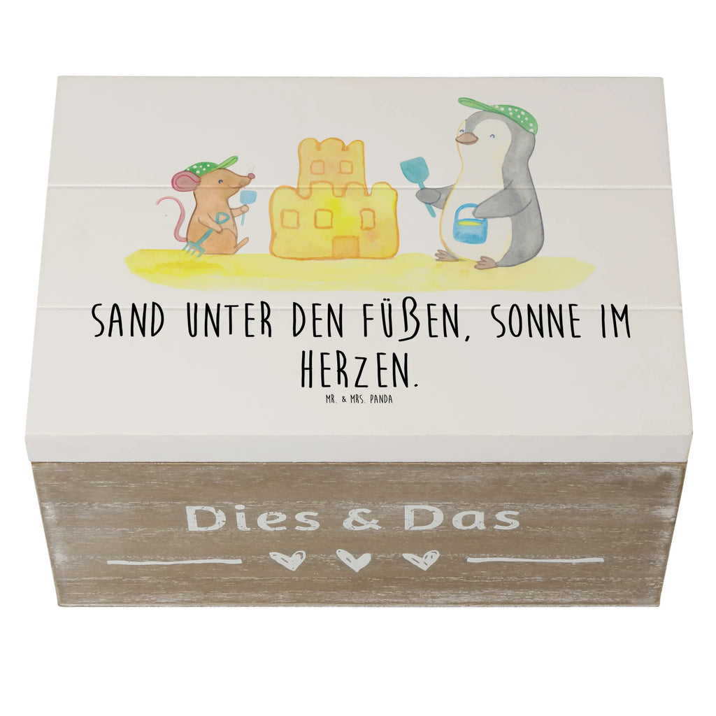 Wooden chest Sand unter den Füßen, Sonne im Herzen. Aufbewahrungsbox, Holzkiste, Erinnerungskiste, Kiste, Dekokiste, Geschenkbox, Erinnerungsbox, Schatzkiste, Geschenkdose, XXL, Truhe, Schatulle, Sommer, Sommermotive, Urlaubsmotive, Produkte für Urlauber, Sommer Produkte