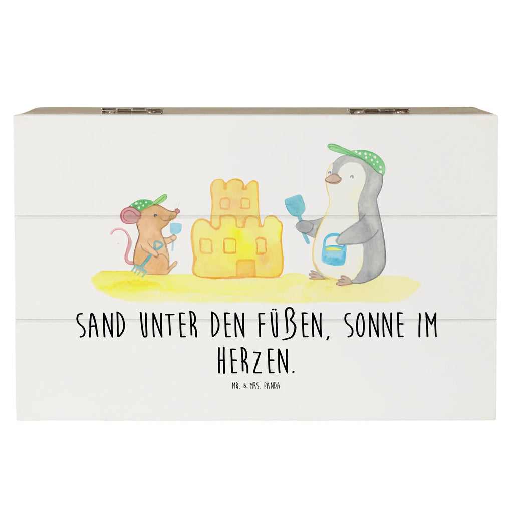 Wooden chest Sand unter den Füßen, Sonne im Herzen. Aufbewahrungsbox, Holzkiste, Erinnerungskiste, Kiste, Dekokiste, Geschenkbox, Erinnerungsbox, Schatzkiste, Geschenkdose, XXL, Truhe, Schatulle, Sommer, Sommermotive, Urlaubsmotive, Produkte für Urlauber, Sommer Produkte