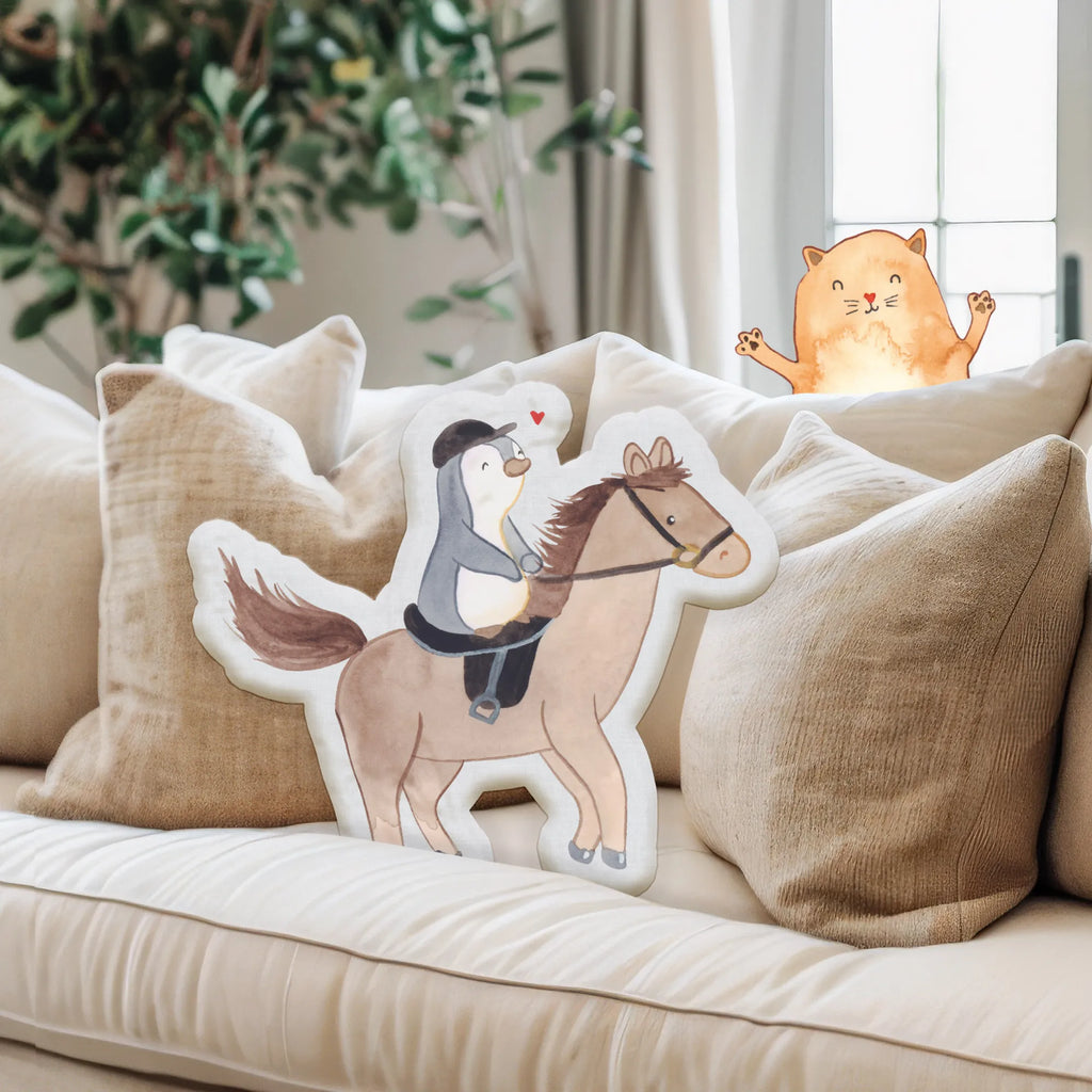 Animal Pillow Horse Ride Gift, sport, hobby, giving, thank you, award, profit, athlete, Riding, riding stables, equestrian sport, horses, riding club