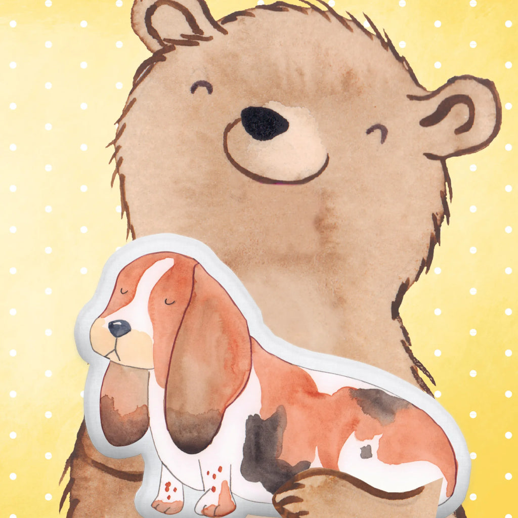 Poduszka dla zwierząt pies Basset Hound Pies, motyw psa, zwierzę domowe, rasa psa, miłośnik zwierząt, właściciel psa, powiedzenia