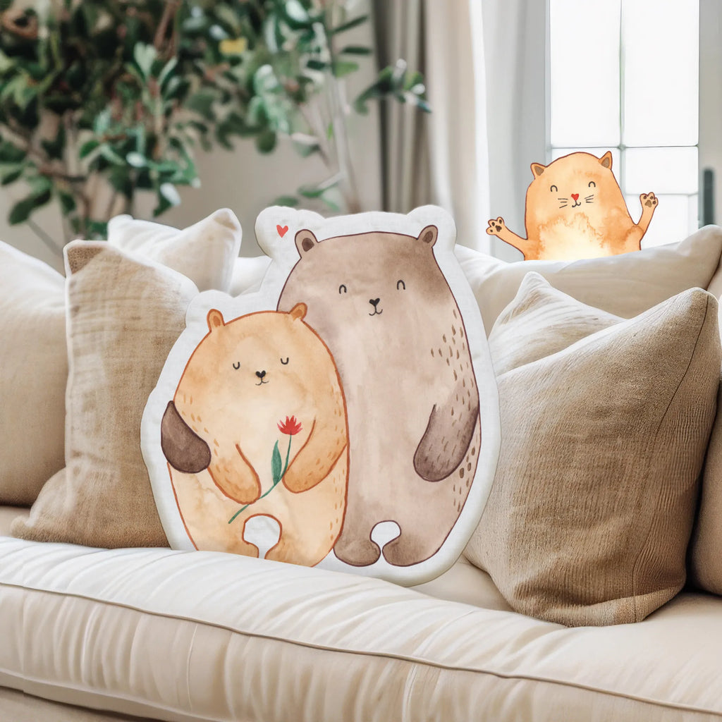 Poduszka dla zwierząt Miłość niedźwiedzi Miłość, partner, przyjaciel, przyjaciółka, mąż, żona, wesele, zaręczyny, prośba o rękę, prezent miłosny, rocznica, dzień ślubu