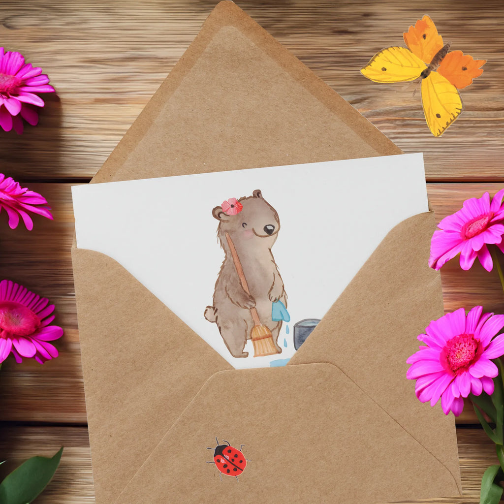 Deluxe Card Unsere Superheldin der Sauberkeit! Danke für alles! Einladungskarte, Glückwunschkarte, Hochwertige Grußkarte, Geburtstagskarte, Grußkarte, Hochwertige Klappkarte, Klappkarte, Karte, Hochzeitskarte