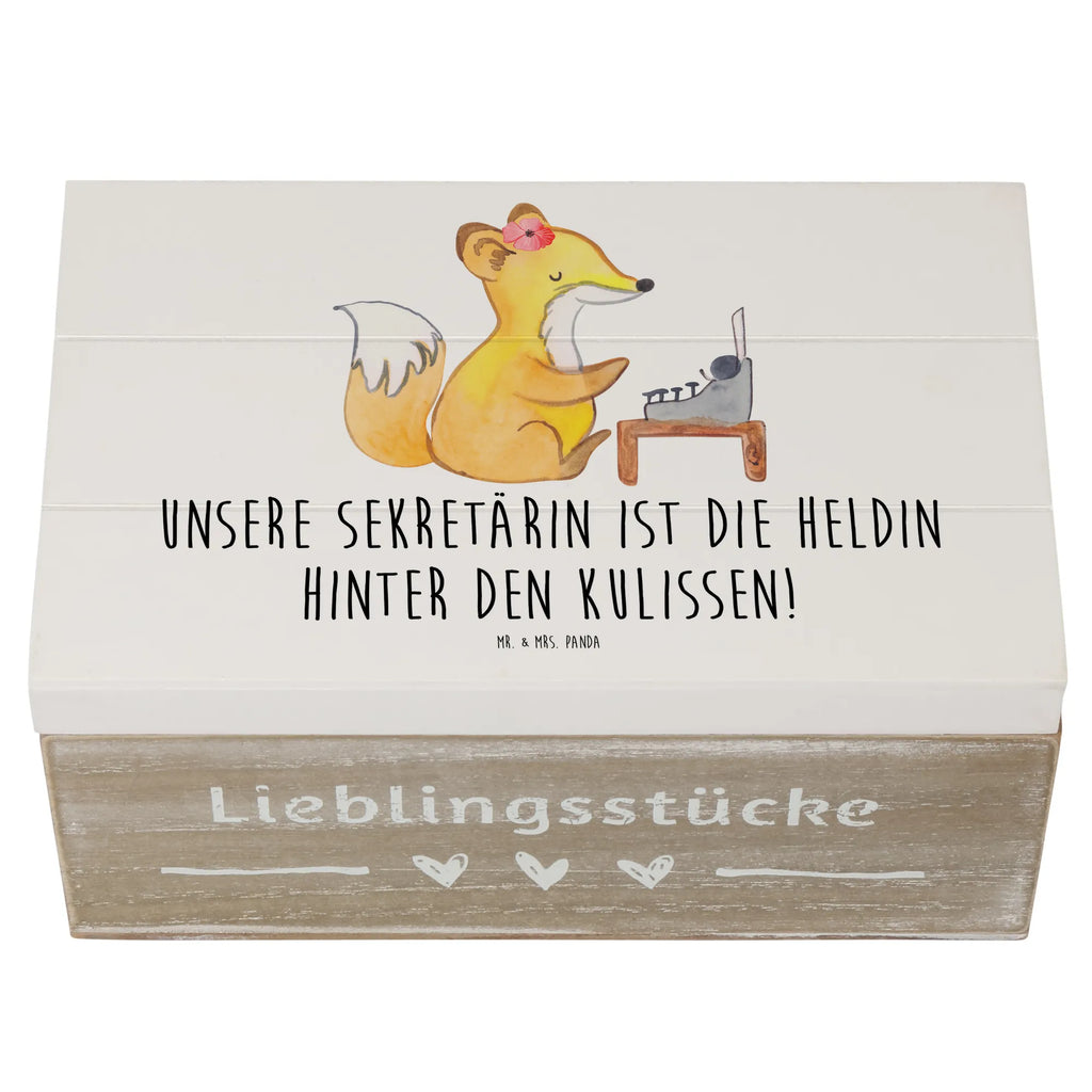 Holzkiste Sekretärin Heldin Geschenkbox, Dekokiste, Holzkiste, Schatzkiste, Schatulle, Geschenkdose, Kiste, Erinnerungsbox, XXL, Erinnerungskiste, Truhe, Aufbewahrungsbox