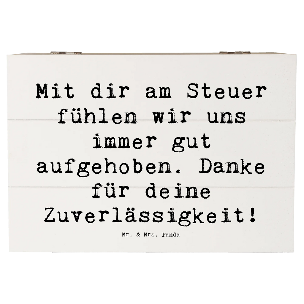 Holzkiste Mit dir am Steuer fühlen wir uns immer gut aufgehoben. Danke für deine Zuverlässigkeit! Holzkiste, Kiste, Schatzkiste, Truhe, Schatulle, XXL, Erinnerungsbox, Erinnerungskiste, Dekokiste, Aufbewahrungsbox, Geschenkbox, Geschenkdose