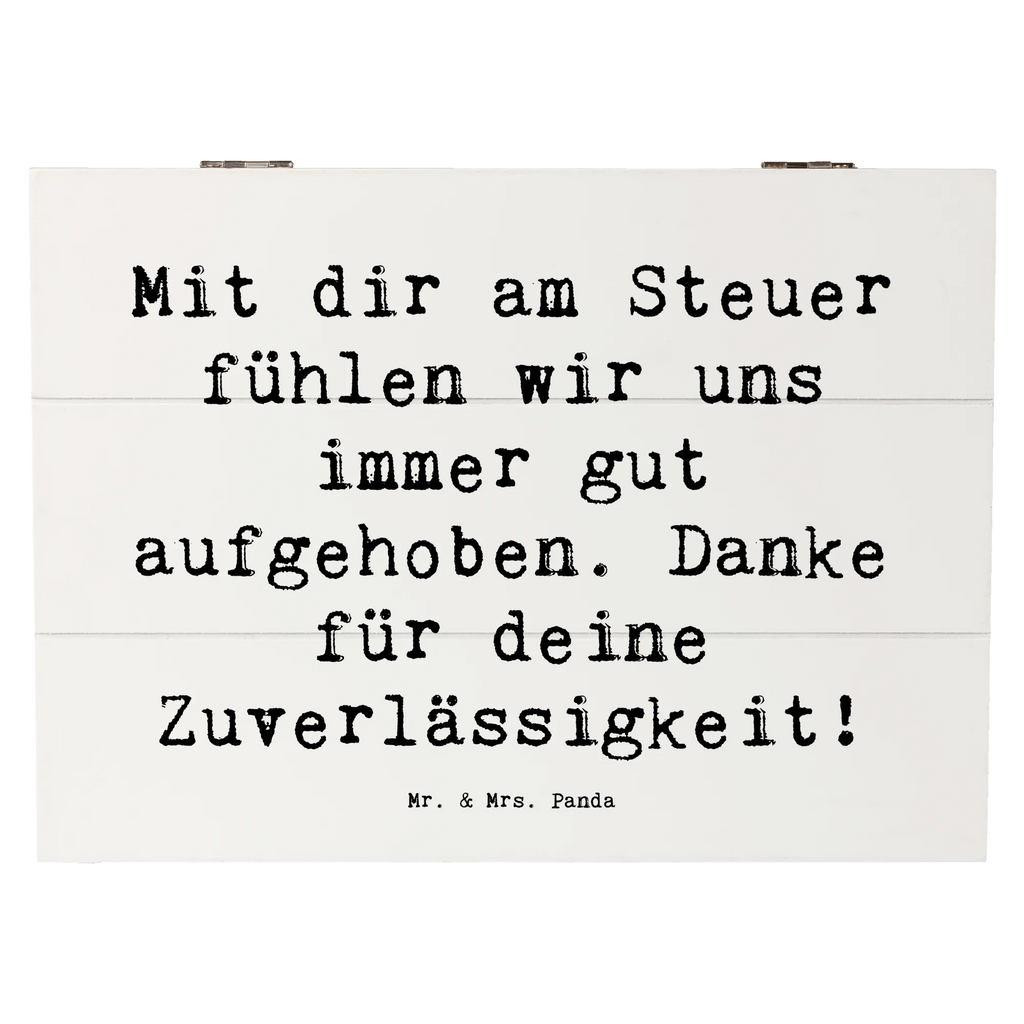 Holzkiste Mit dir am Steuer fühlen wir uns immer gut aufgehoben. Danke für deine Zuverlässigkeit! Holzkiste, Kiste, Schatzkiste, Truhe, Schatulle, XXL, Erinnerungsbox, Erinnerungskiste, Dekokiste, Aufbewahrungsbox, Geschenkbox, Geschenkdose
