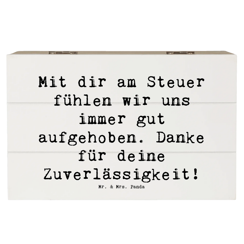 Holzkiste Mit dir am Steuer fühlen wir uns immer gut aufgehoben. Danke für deine Zuverlässigkeit! Holzkiste, Kiste, Schatzkiste, Truhe, Schatulle, XXL, Erinnerungsbox, Erinnerungskiste, Dekokiste, Aufbewahrungsbox, Geschenkbox, Geschenkdose
