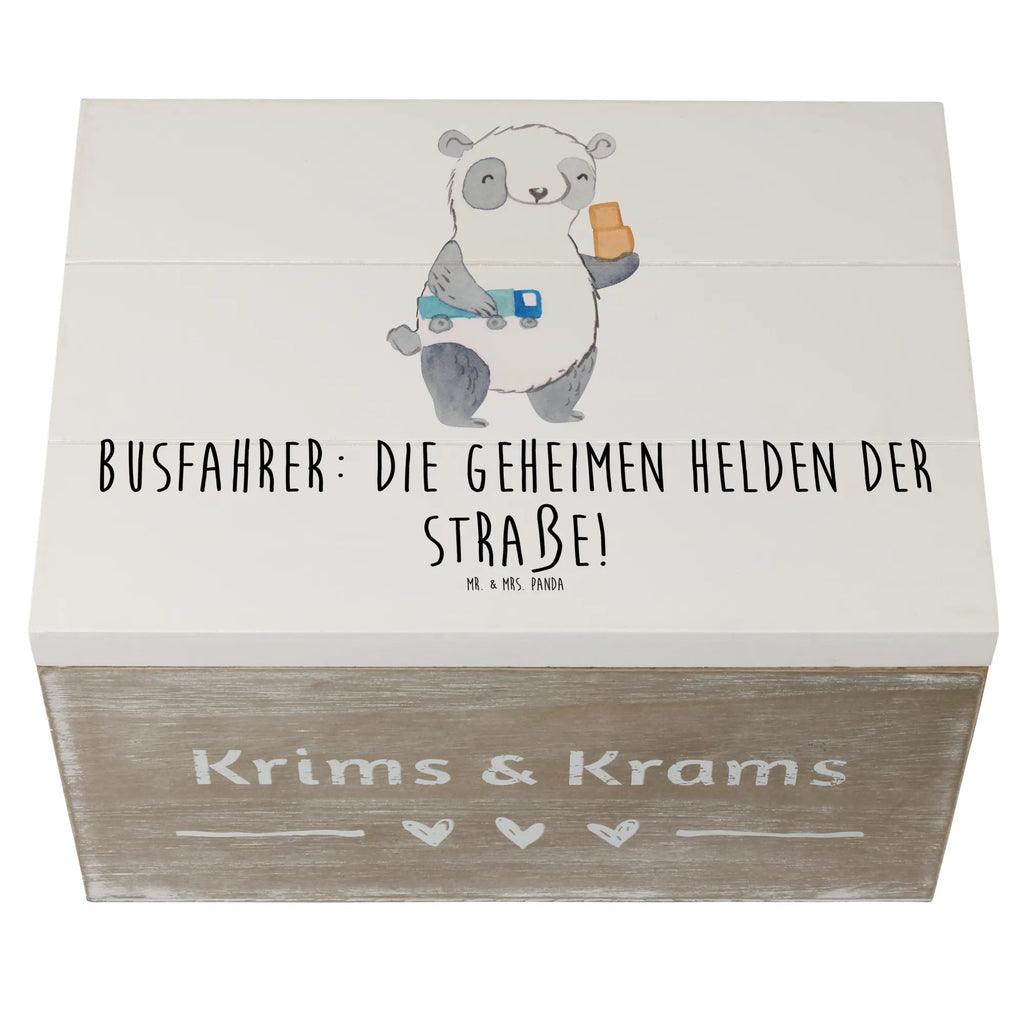 Holzkiste Busfahrer Helden XXL, Truhe, Geschenkdose, Dekokiste, Schatzkiste, Kiste, Schatulle, Holzkiste, Erinnerungskiste, Erinnerungsbox, Geschenkbox, Aufbewahrungsbox