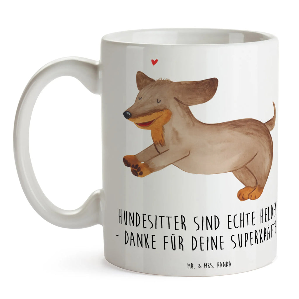 Tasse Hundesitter Helden Keramiktasse, Geschenktasse, Porzellantasse, Tasse mit Motiven, Bürotasse, Kaffeetasse, Tasse, Teetasse, Tasse mit Zitaten
