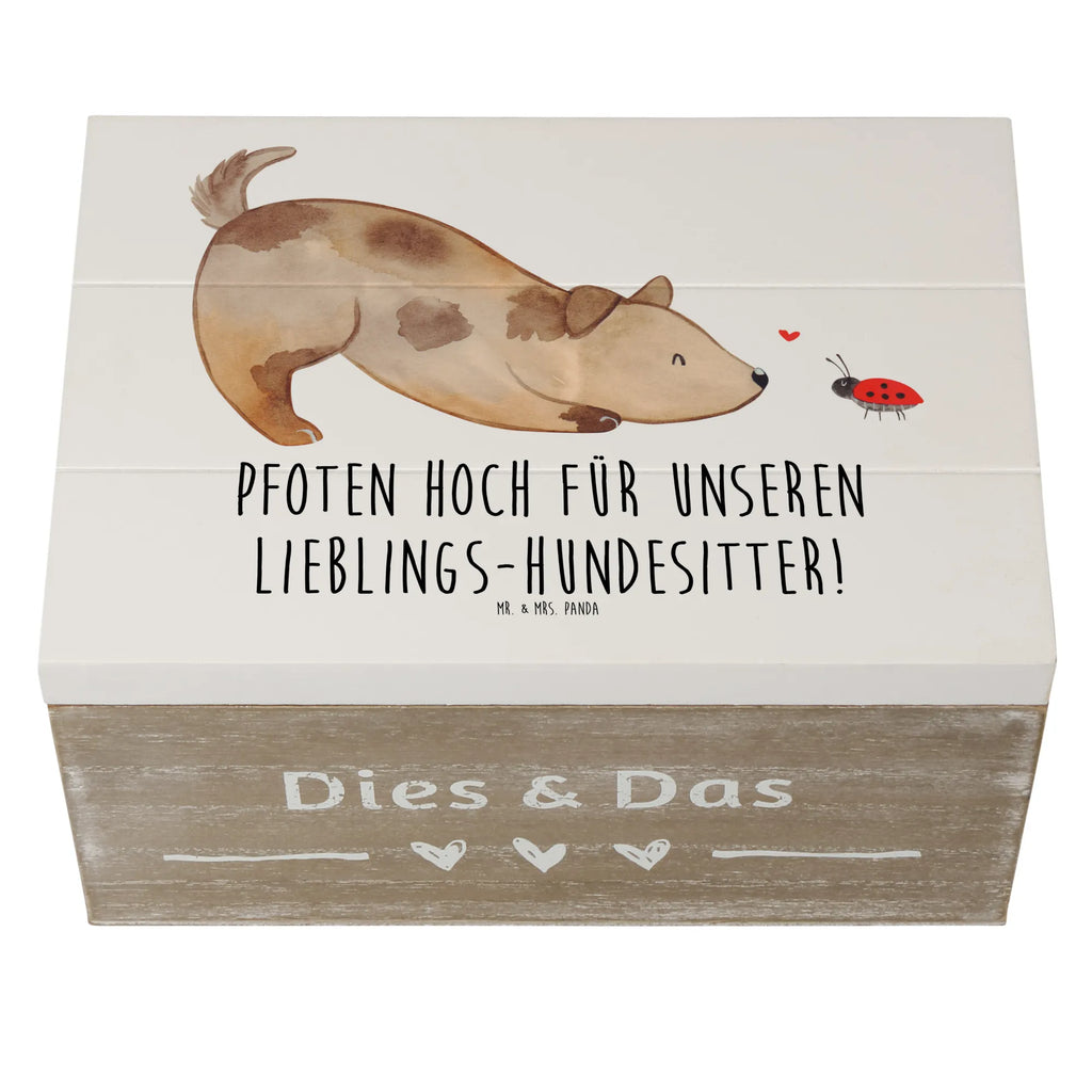 Holzkiste Lieblings-Hundesitter Geschenkbox, Kiste, Erinnerungsbox, Dekokiste, Erinnerungskiste, Truhe, Schatzkiste, Geschenkdose, Holzkiste, XXL, Schatulle, Aufbewahrungsbox