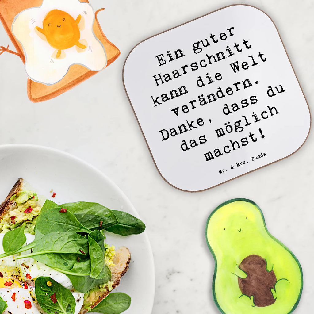 Square coaster Saying Ein guter Haarschnitt kann die Welt verändern. Danke, dass du das möglich machst! Untersetzer, Bierdeckel, Glasuntersetzer, Untersetzer Gläser, Getränkeuntersetzer, Untersetzer aus Holz, Untersetzer für Gläser, Korkuntersetzer, Untersetzer Holz, Holzuntersetzer, Tassen Untersetzer, Untersetzer Design