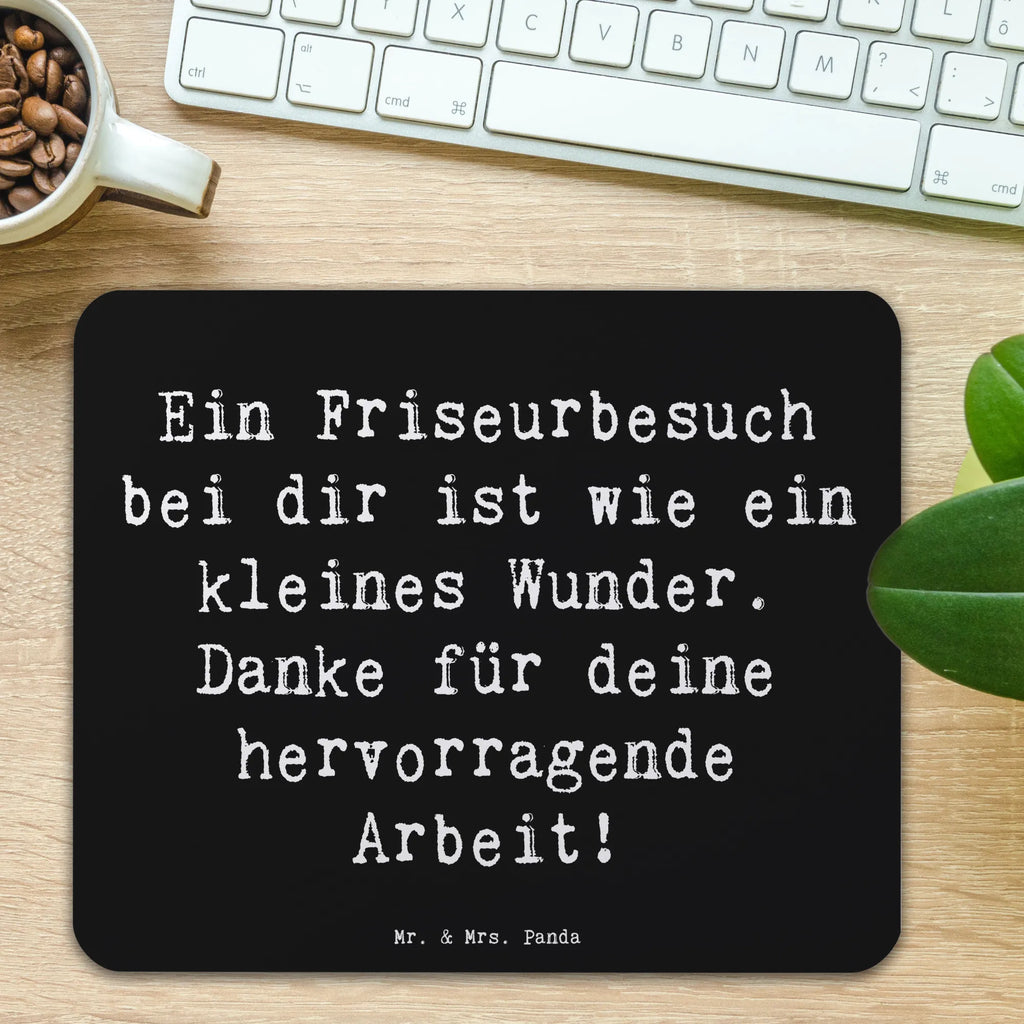 Mauspad Spruch Friseur Wunder Designer Mauspad, Büroausstattung, Einzigartiges Mauspad, Computer zubehör, Mousepad, Mauspad Büro, Arbeitszimmer, PC Zubehör, Mauspad, Mausunterlage