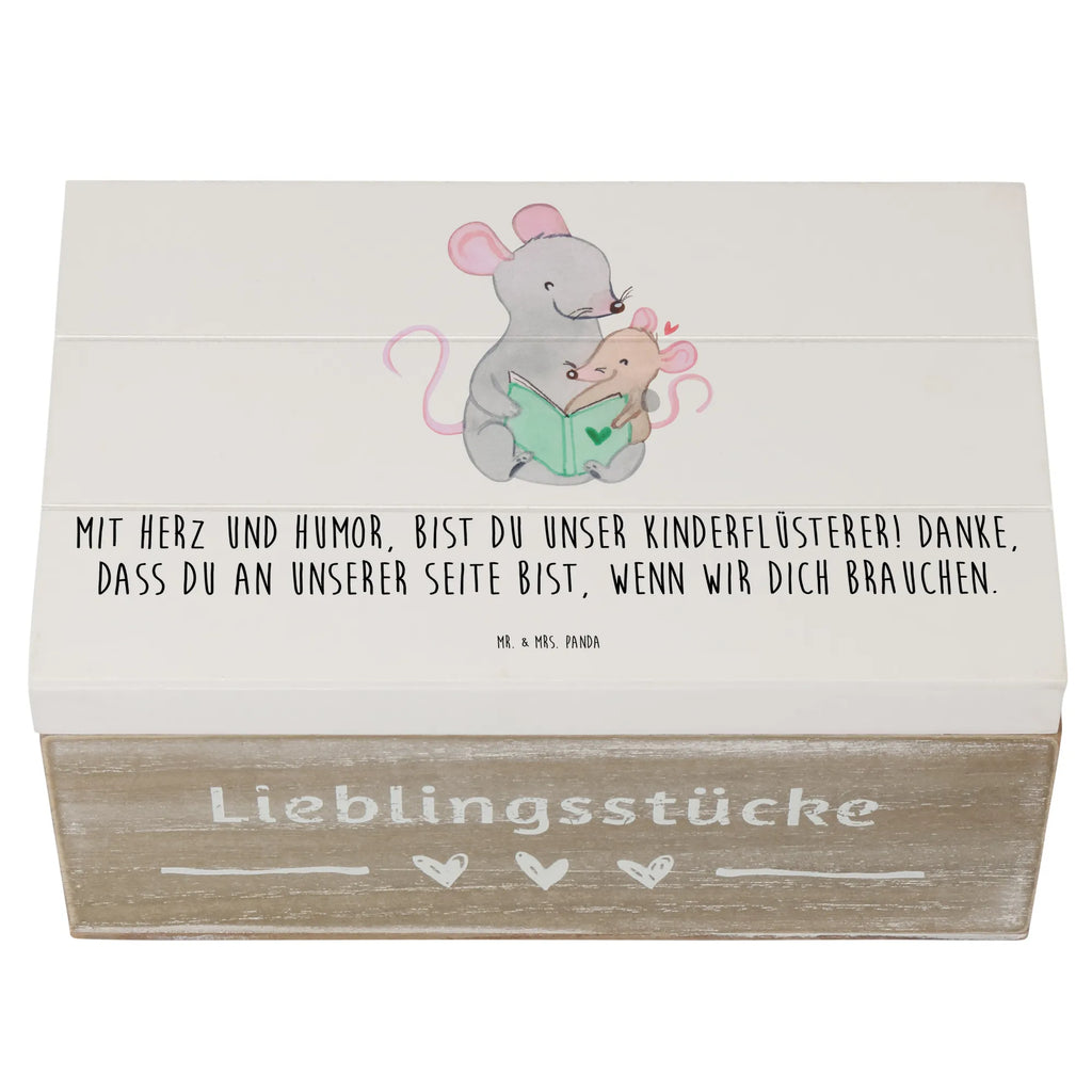 Holzkiste Baby-Sitter Engelflüsterer Truhe, Erinnerungskiste, Geschenkdose, Erinnerungsbox, Kiste, Schatulle, Aufbewahrungsbox, Dekokiste, Schatzkiste, Geschenkbox, XXL, Holzkiste
