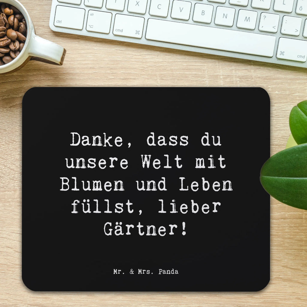 Mauspad Spruch Gärtner Dankeschön Mousepad, Designer Mauspad, Mauspad, PC Zubehör, Computer zubehör, Arbeitszimmer, Mauspad Büro, Mausunterlage, Einzigartiges Mauspad, Büroausstattung