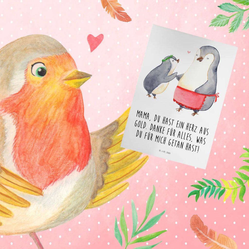 Greetings card Mama, du hast ein Herz aus Gold. Danke für alles, was du für mich getan hast! Klappkarte, Glückwunschkarte, Hochzeitskarte, Grußkarte, Karte, Ansichtskarten, Einladungskarte, Geburtstagskarte