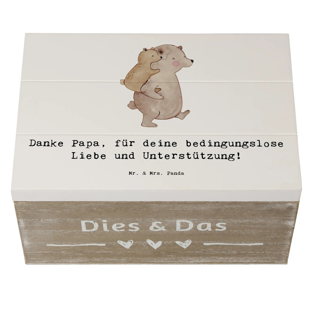 Holzkiste Danke Papa Kiste, XXL, Erinnerungsbox, Holzkiste, Aufbewahrungsbox, Schatzkiste, Geschenkdose, Dekokiste, Geschenkbox, Truhe, Schatulle, Erinnerungskiste