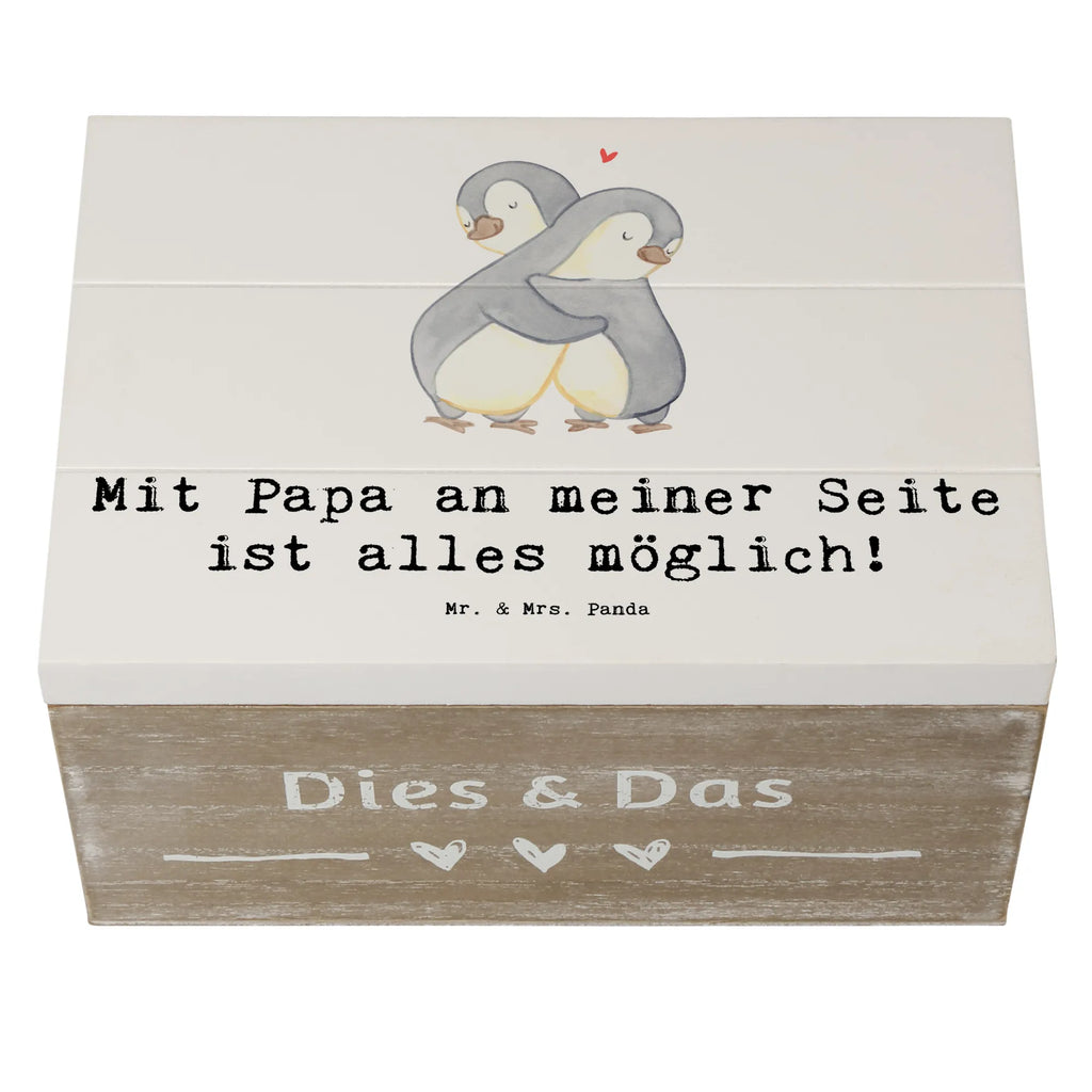 Holzkiste Papa Möglichmacher XXL, Dekokiste, Geschenkdose, Kiste, Aufbewahrungsbox, Schatulle, Truhe, Geschenkbox, Erinnerungsbox, Holzkiste, Erinnerungskiste, Schatzkiste