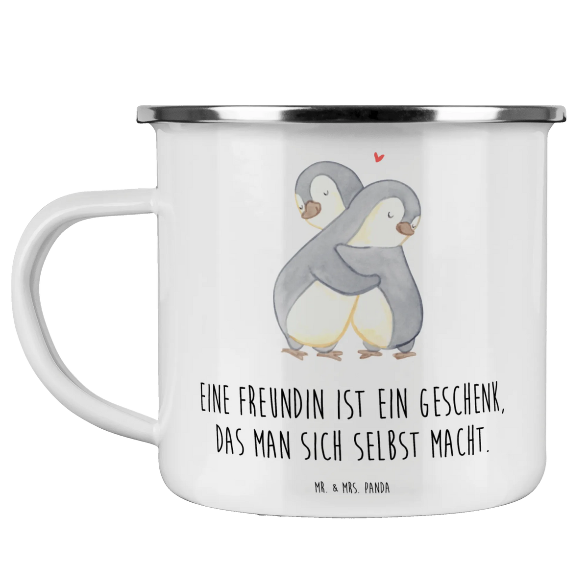 Camping Emaille Tasse Geschenk Freundin Emaille Tasse, Reisebecher, Kaffeepott, Emailletasse, becher emaille, Tasse Emaille, Emaille Becher, blechbecher, Haferl, wanderbecher, emaillebecher, Campingtasse, metallbecher, Teebecher, outdoortasse, Pott, Outdoor Becher, Teetasse, Motivtasse, reisetasse, Blechtasse, Outdoor Tasse, wandertasse, Campingbecher, Dekoration, sprüche, zitate, spruch kollektion, inspiration, motivation, lebensweisheiten, geschenkideen, wanddeko, wohnaccessoires, sprüche sammlung, schöne sprüche, glück, liebe, freude, Lächeln, alltag verschönern, nachhaltige geschenke, Kreativ, Einzigartig, shopify, mr and mrs panda