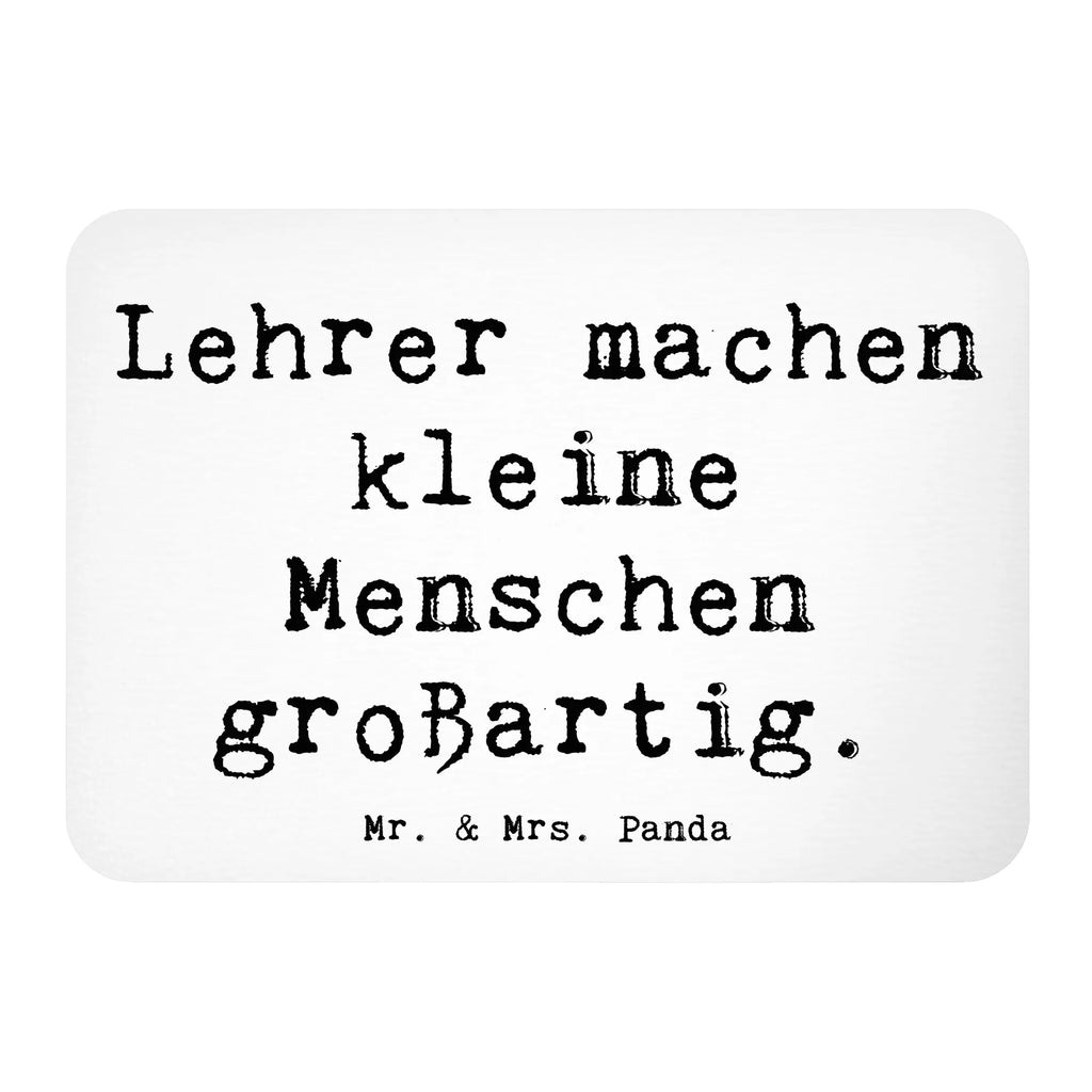 Magnet Saying Lehrer machen kleine Menschen großartig. Pinnwandmagnet, Kühlschrank Dekoration, Kühlschrankmagnet, Souvenir Magnet, Dekomagnet, Motivmagnete, Notiz Magnet, Whiteboard Magnet, sprüche, zitate, spruch kollektion, inspiration, motivation, lebensweisheiten, geschenkideen, wanddeko, wohnaccessoires, sprüche sammlung, schöne sprüche, glück, liebe, freude, lächeln, alltag verschönern, nachhaltige geschenke, dekoration, kreativ, einzigartig, shopify, mr and mrs panda