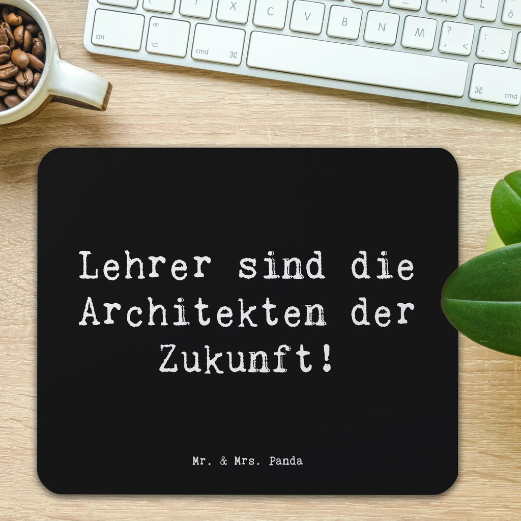 Mauspad Spruch Lehrer Zukunftsarchitekten Büroausstattung, Arbeitszimmer, Computer zubehör, Designer Mauspad, Mousepad, PC Zubehör, Einzigartiges Mauspad, Mauspad Büro, Mauspad, Mausunterlage
