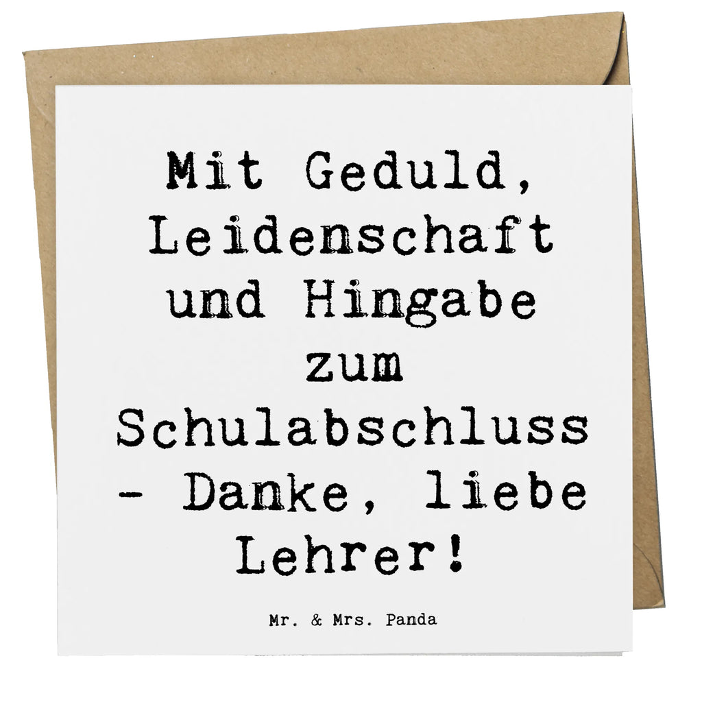 Deluxe Karte Spruch Danke Lehrer Glückwunschkarte, Einladungskarte, Hochwertige Grußkarte, Geburtstagskarte, Karte, Grußkarte, Hochzeitskarte, Klappkarte, Hochwertige Klappkarte