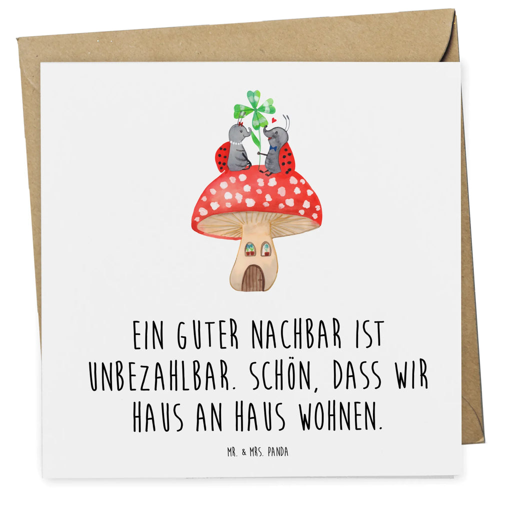 Deluxe Card Ein guter Nachbar ist unbezahlbar. Schön, dass wir Haus an Haus wohnen. Hochwertige Grußkarte, Hochwertige Klappkarte, Glückwunschkarte, Einladungskarte, Karte, Grußkarte, Geburtstagskarte, Klappkarte, Hochzeitskarte