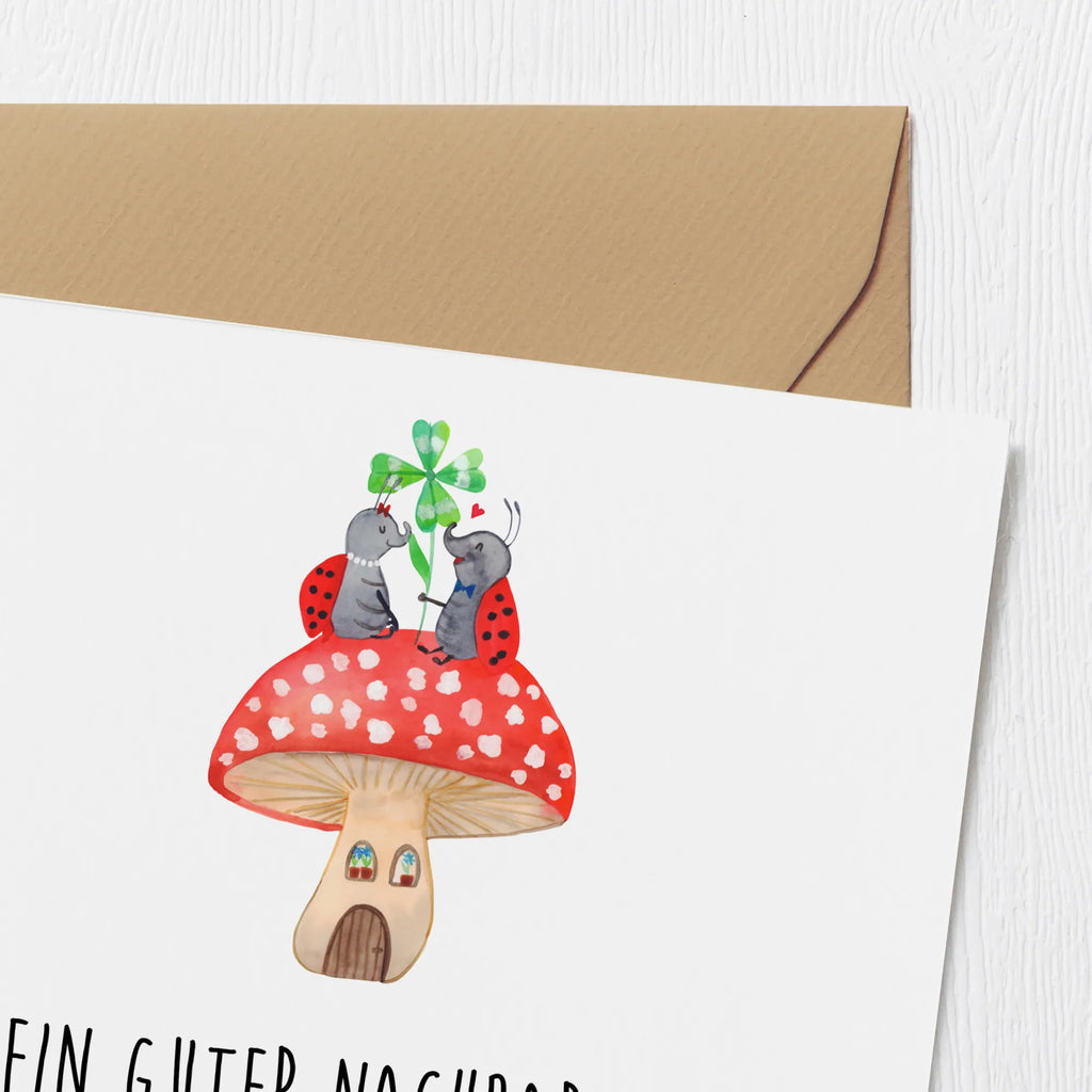 Deluxe Card Ein guter Nachbar ist unbezahlbar. Schön, dass wir Haus an Haus wohnen. Hochwertige Grußkarte, Hochwertige Klappkarte, Glückwunschkarte, Einladungskarte, Karte, Grußkarte, Geburtstagskarte, Klappkarte, Hochzeitskarte